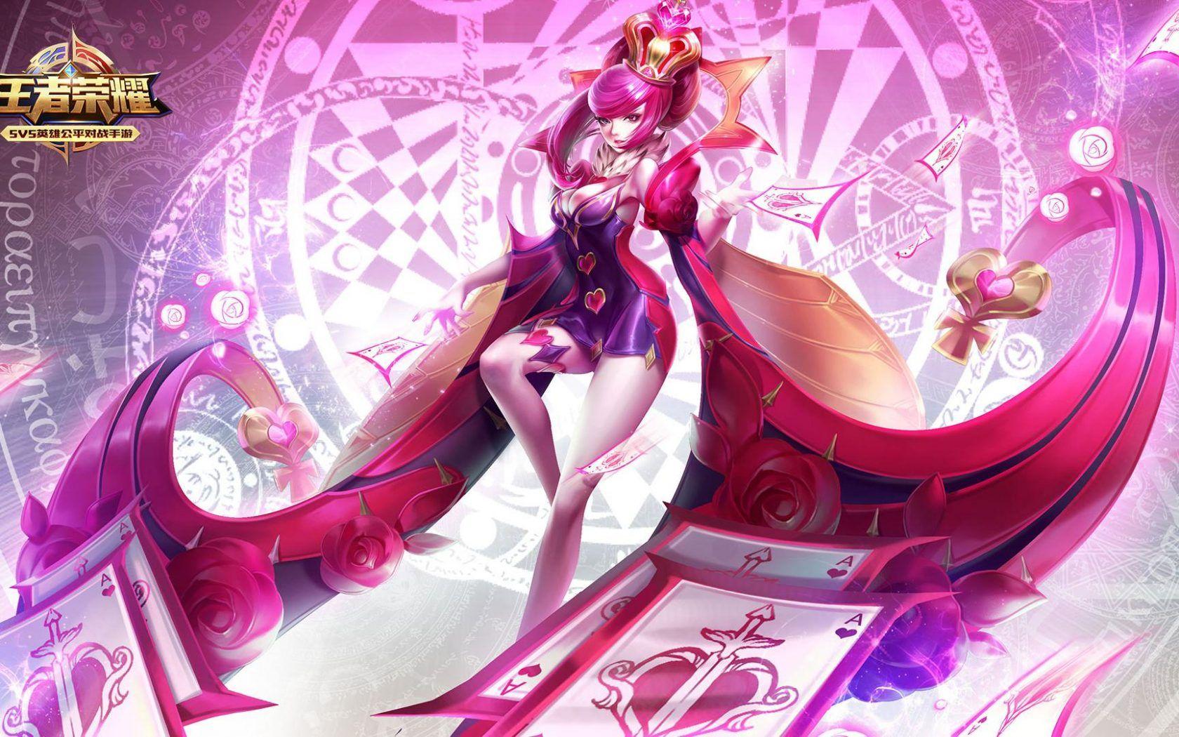 1680x1050 King Of Glory Lan Ling Wang Video Game Queen Of Hearts Desktop Wallpaper HD 1920×1080 :