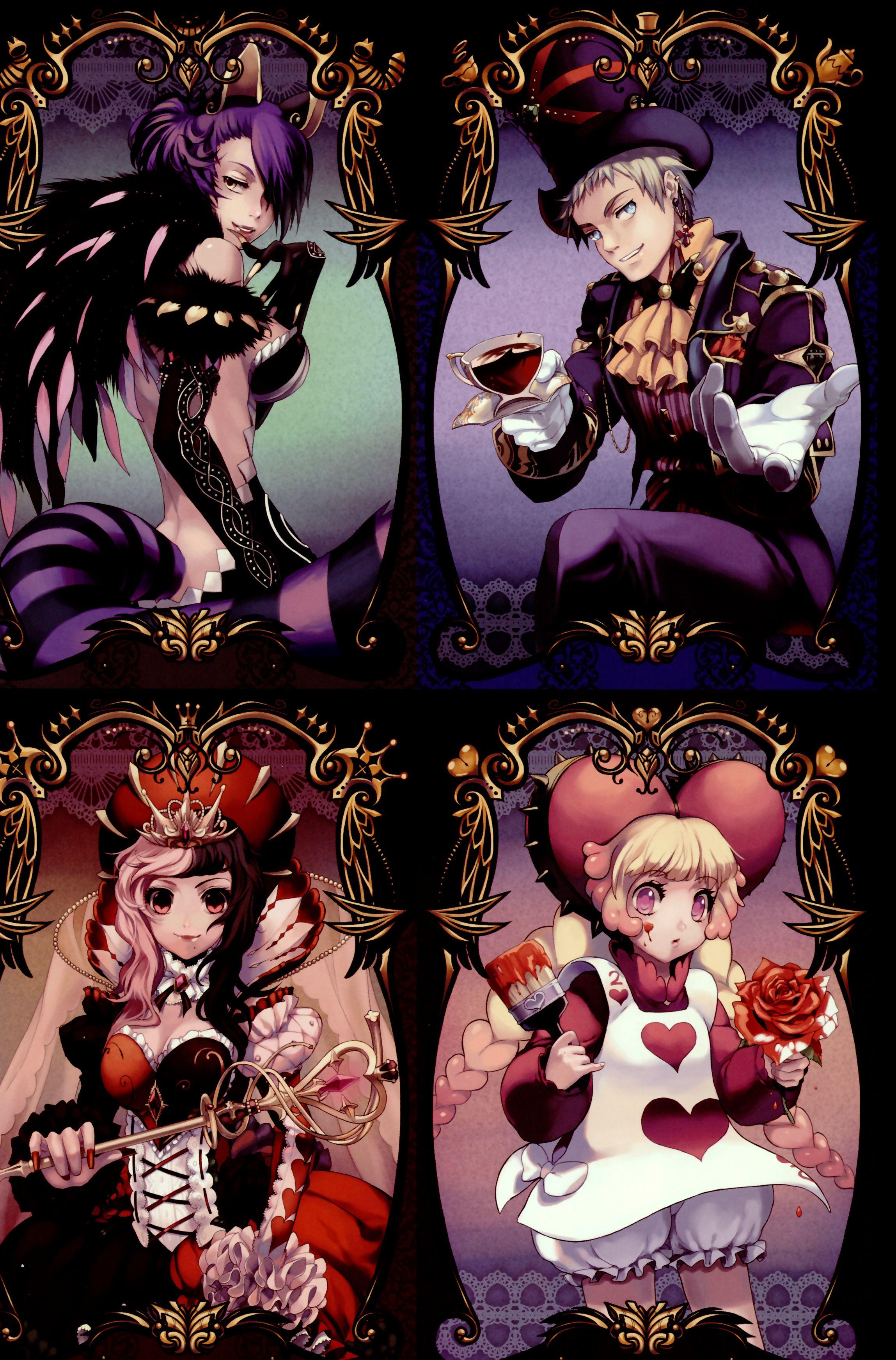 2297x3487 Queen of Hearts, Mobile Wallpaper Anime Image Board