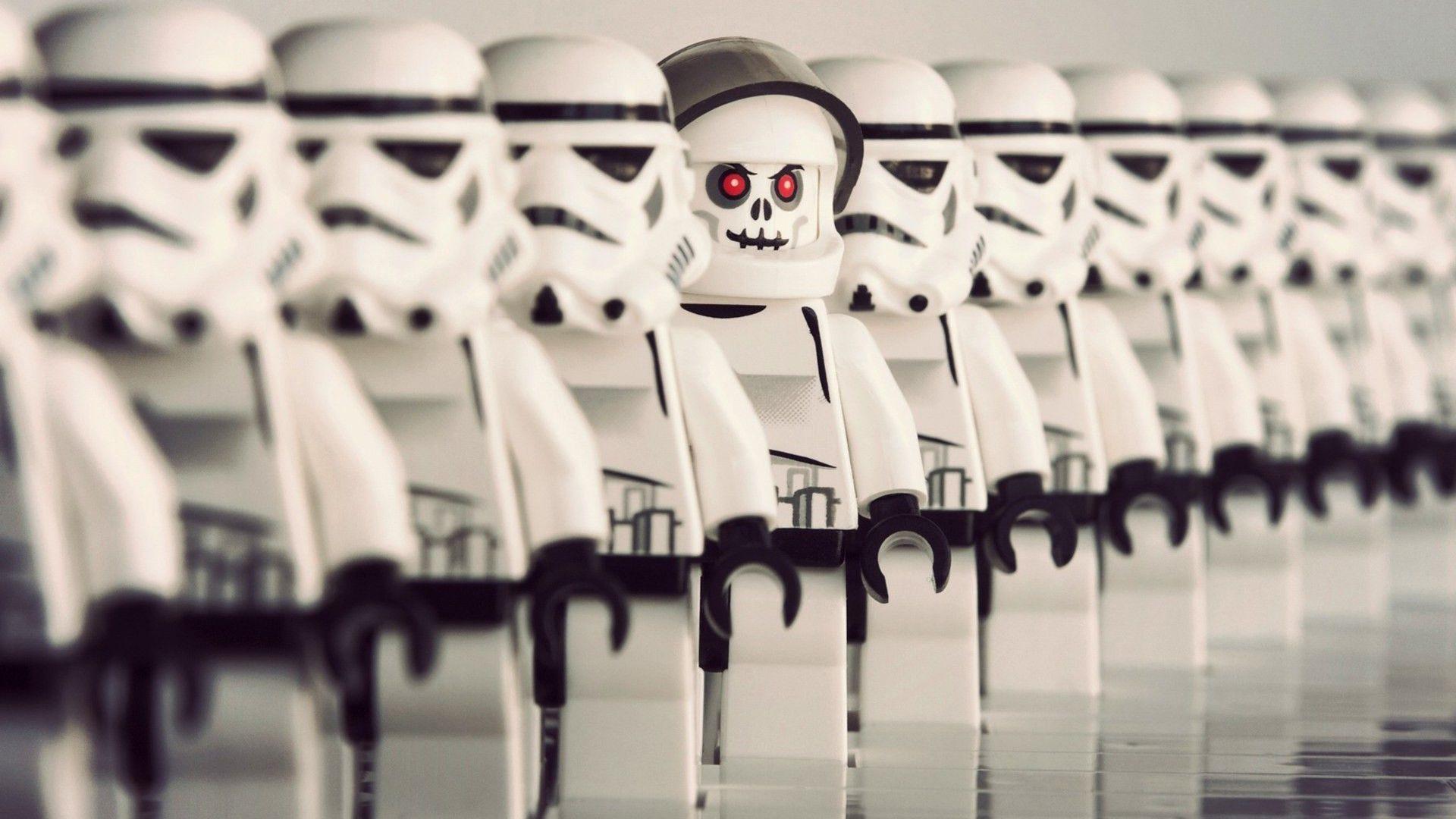 1920x1080 stormtrooper, LEGO, Star Wars, Humor, White, LEGO Star Wars Wallpaper HD / Desktop and Mobile Background