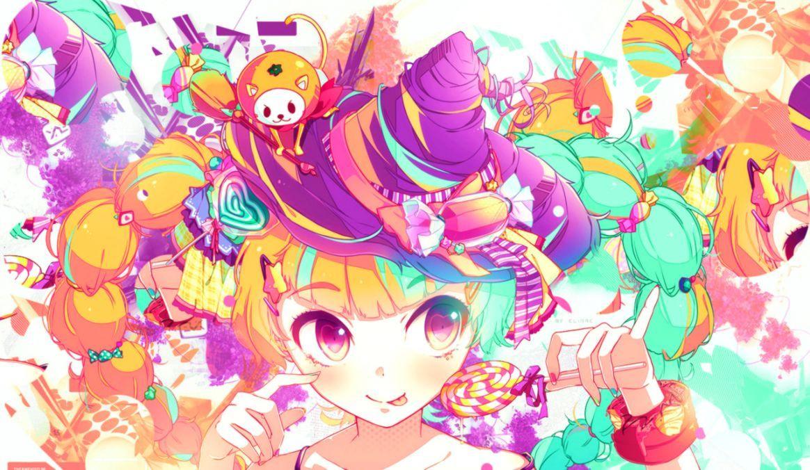 1164x676 Pink Kawaii Wallpaper