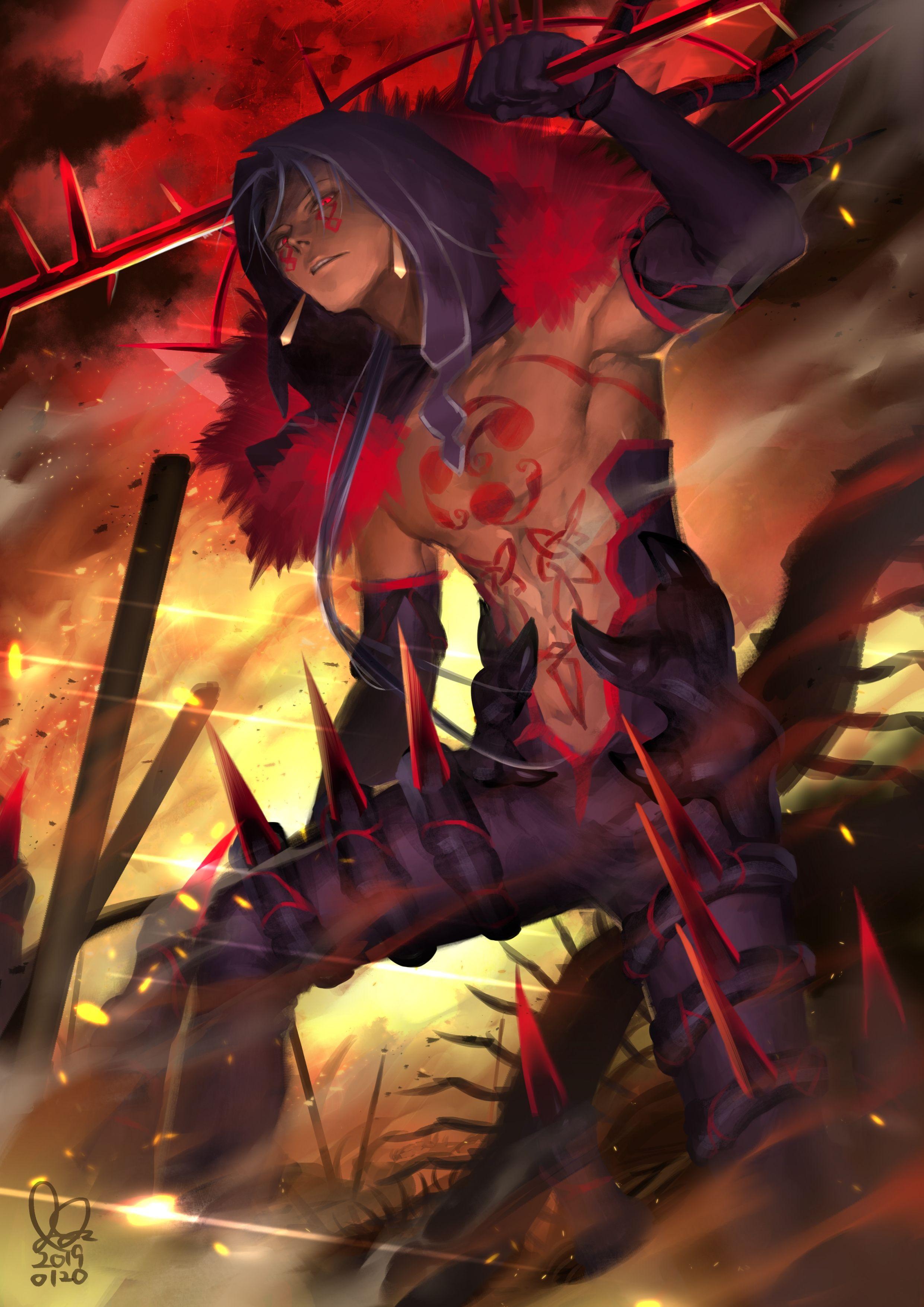 Inner demons demon anime katana manga school girl red eyes HD  wallpaper  Peakpx