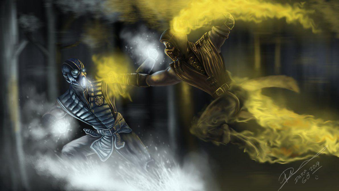 Mortal Kombat Scorpion Vs Sub Zero Wallpapers Top Free Mortal