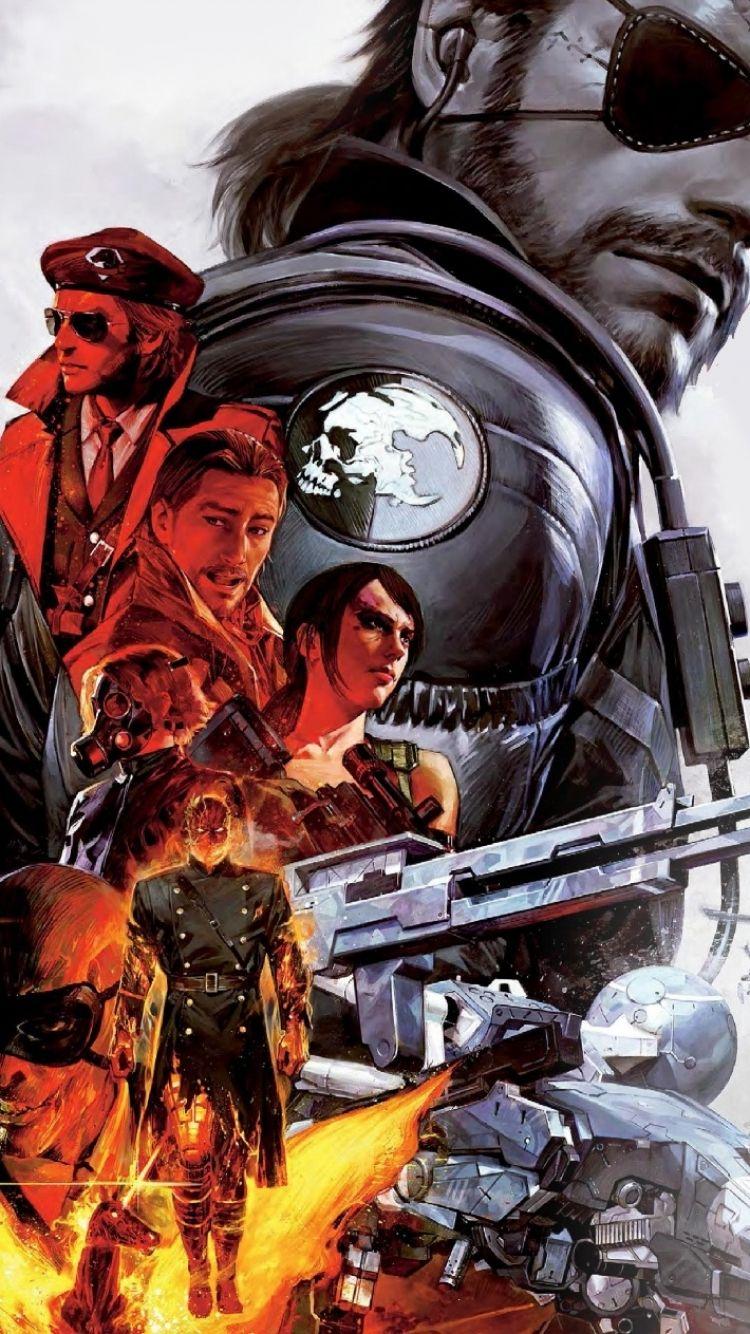 750x1334 Metal Gear Solid iPhone Background