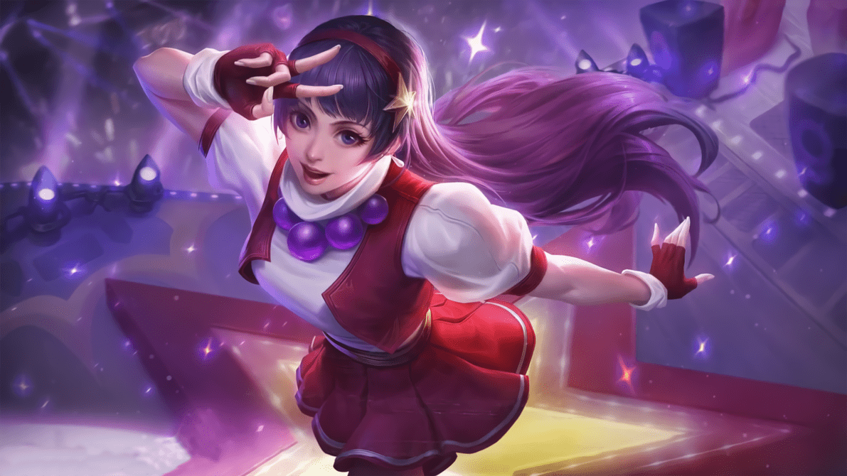 1191x670 Guinevere Athena Asamiya by makinig. Mobile legend wallpaper, Mobile legends, King of fighters
