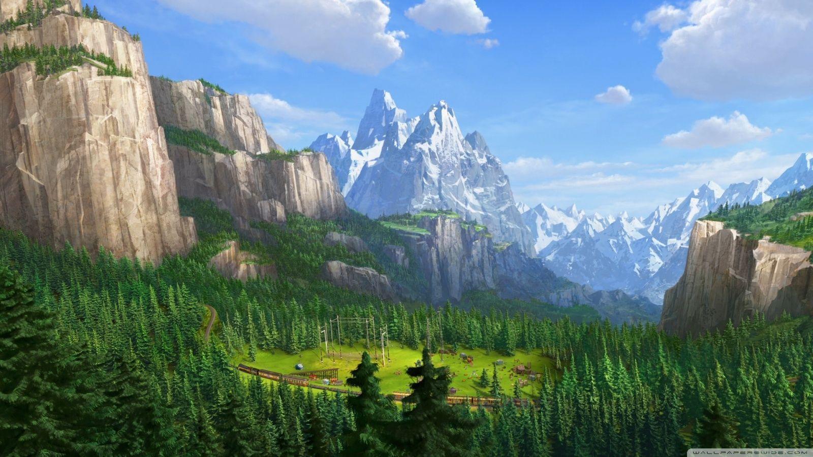 1600x900 Disney Scenery Wallpaper Free Disney Scenery Background - Scenery wallpaper, Madagascar country, Scenery
