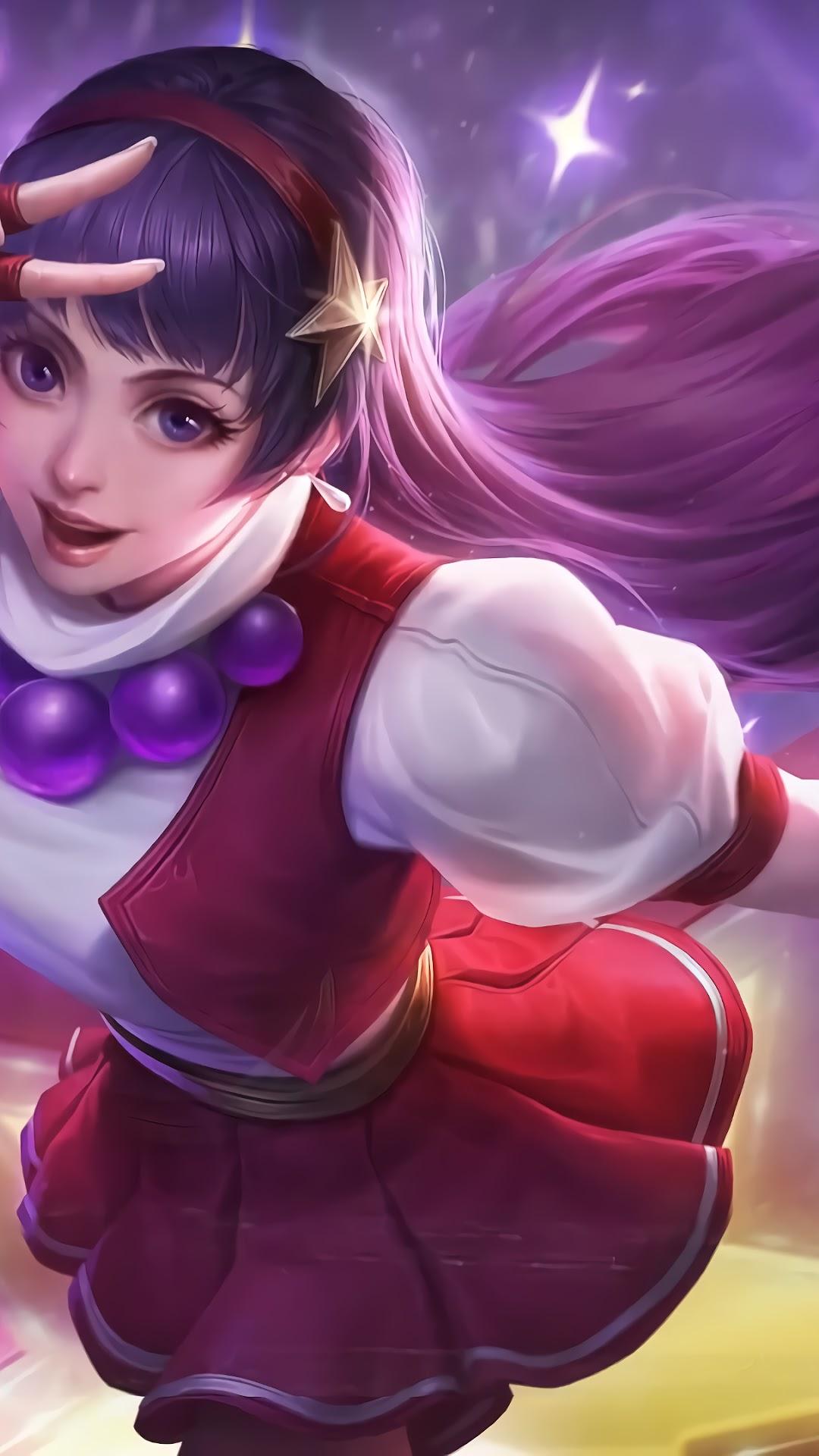 1080x1920 Athena Asamiya Wallpaper