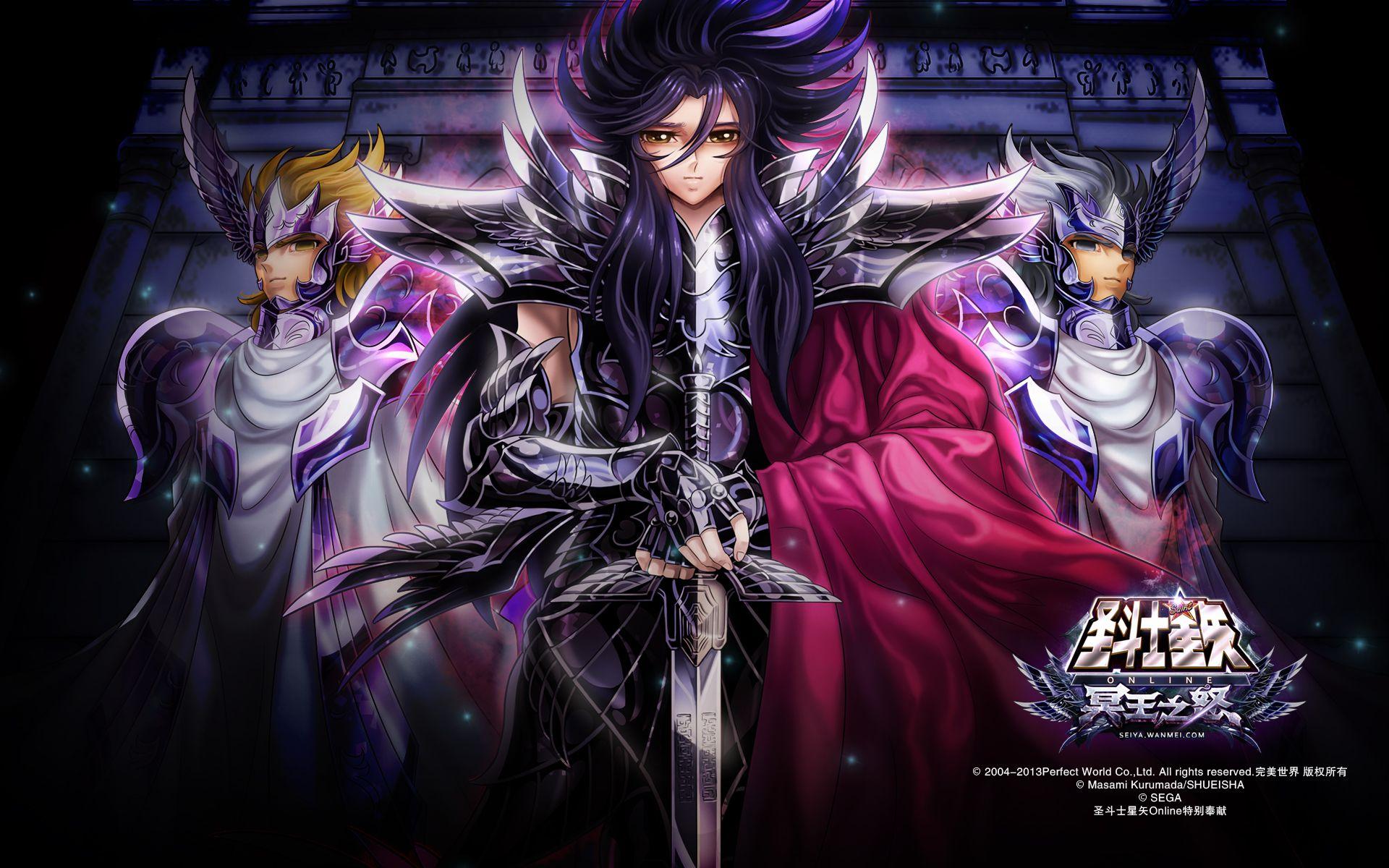 saint seiya hades art