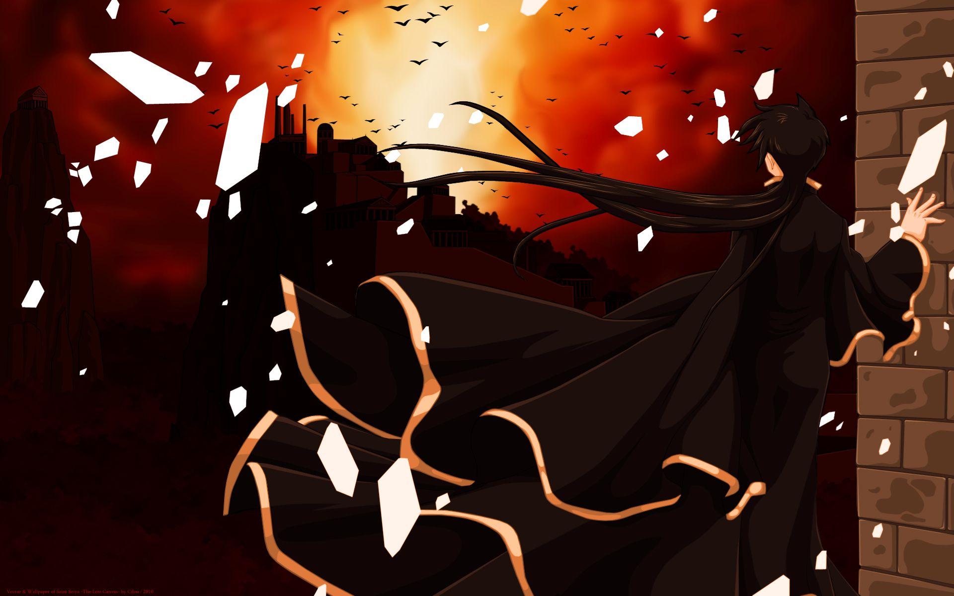 1920x1200 Saint Seiya: The Lost Canvas Wallpaper: Hades' Offensive