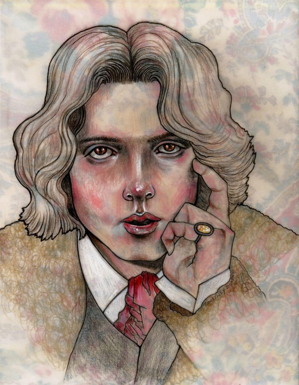 1244x1600 Courtney Blazon, My Wallpaper and I are Fighting a Duel to Death (Oscar Wilde), 2016
