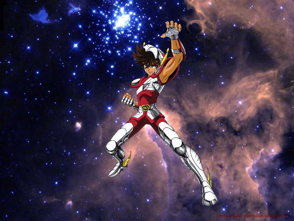 1024x768 Knights of the Zodiac Seiya (Knights of the Zodiac) wallpaper