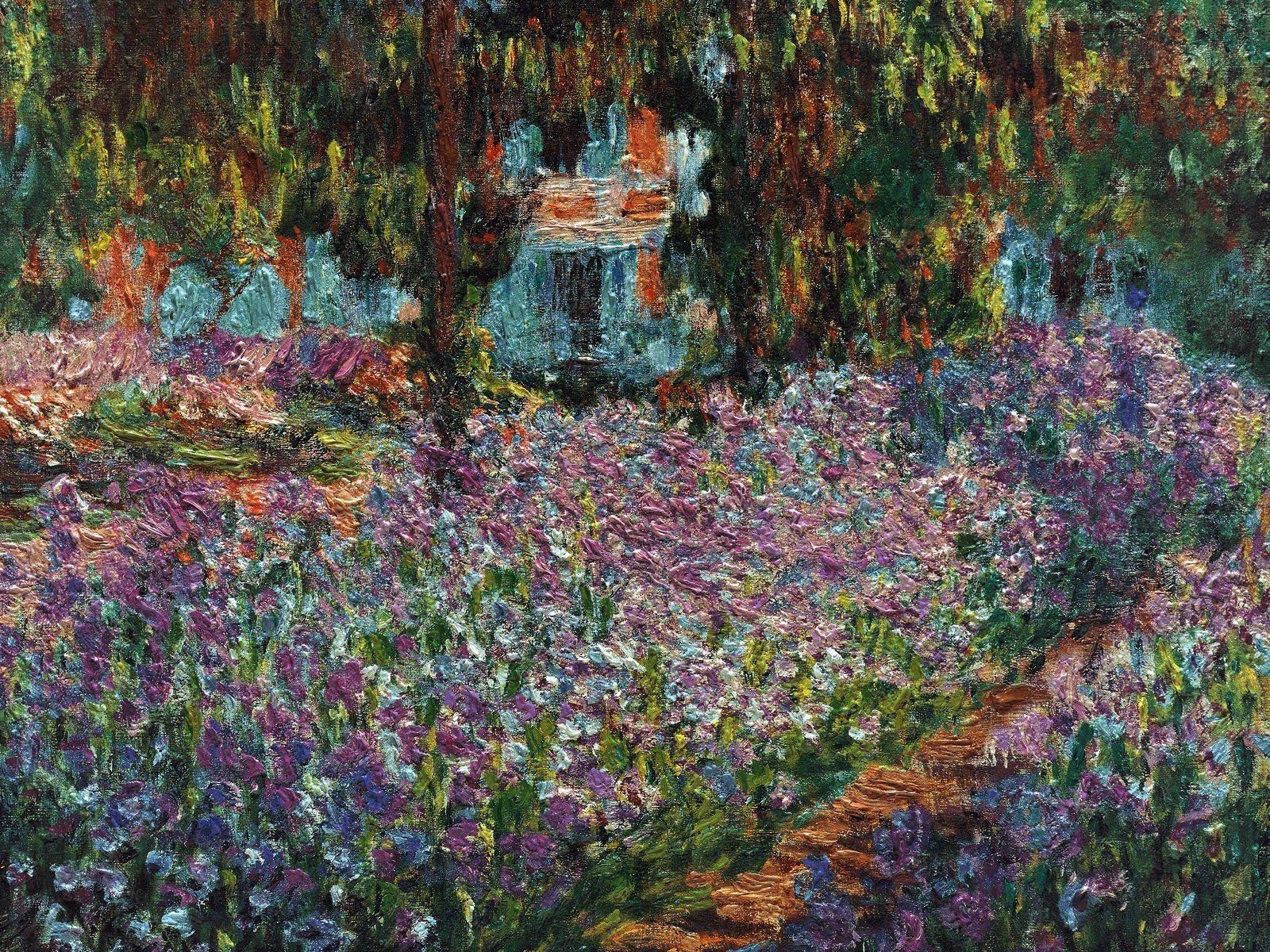 1600x1200 HD Western Paintings : French impressionist painting : Claude Monet Pintings r 1600x1200 NO.19 Desktop Wallpaper
