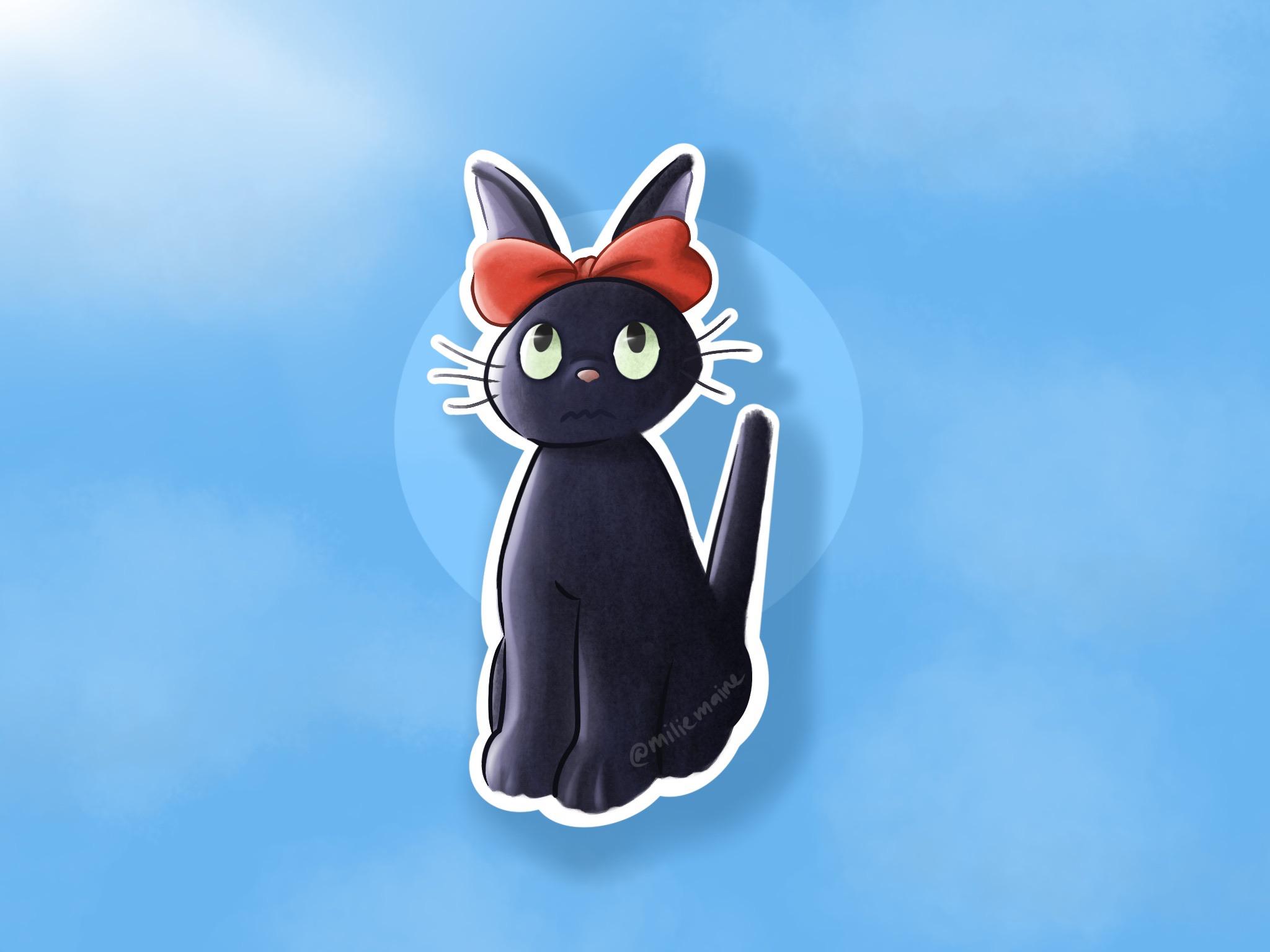 Jiji Cat Wallpapers Top Free Jiji Cat Backgrounds WallpaperAccess