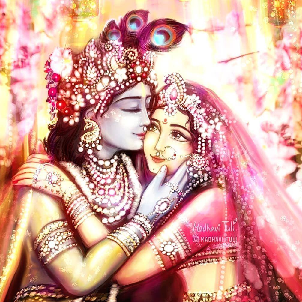 1007x1007 A letter written by Shri Krishna to Shri Radharani