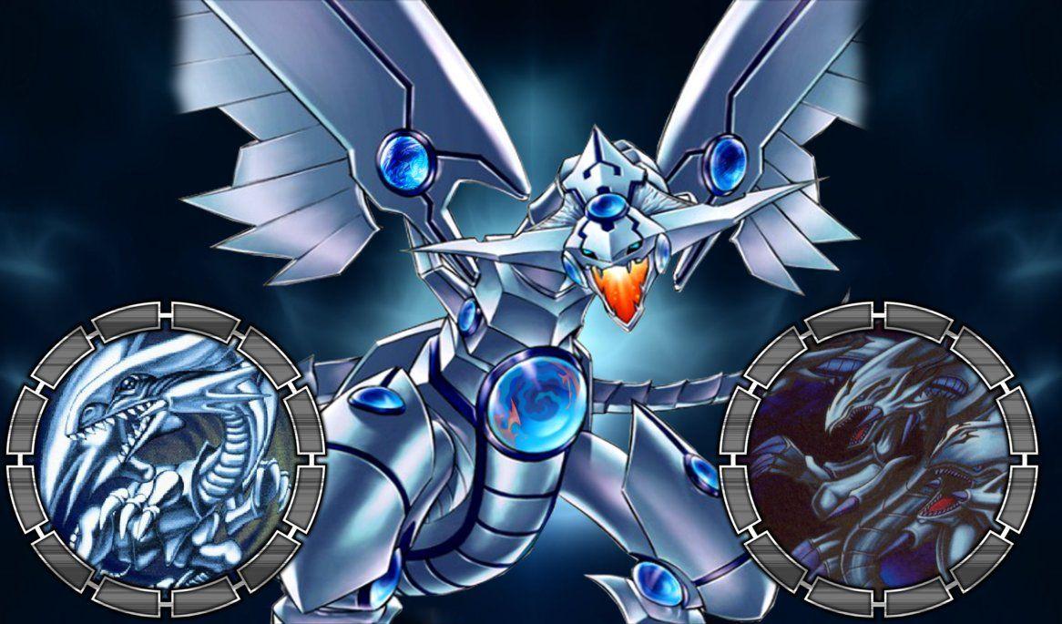 1166x685 Blue Eyes White Dragon Background