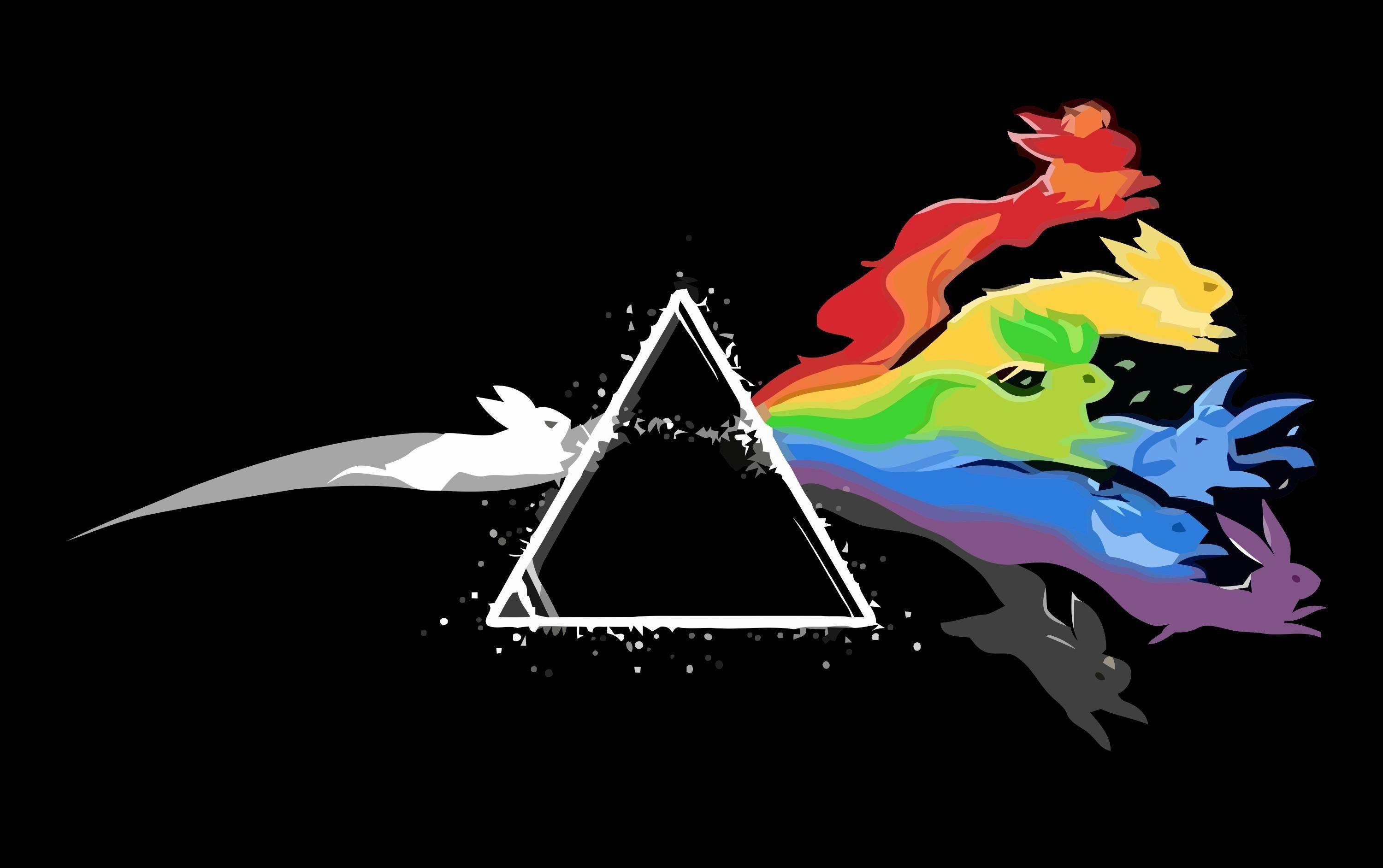 3000x1884 Pokémon, Pink Floyd, The Dark Side of the Moon HD Wallpaper / Desktop and Mobile Image & Photo