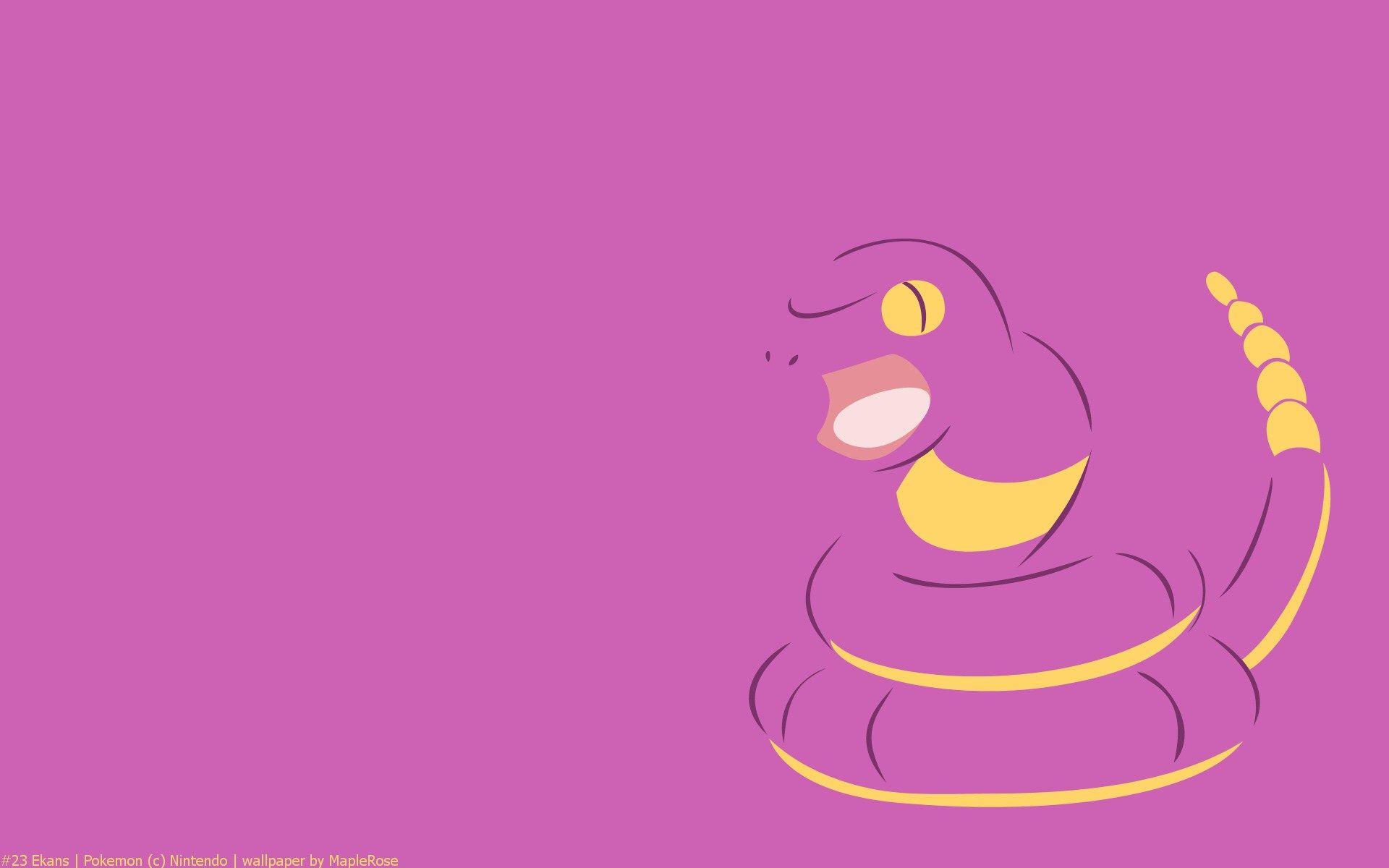 1920x1200 Ekans, Minimal, Pokemon, Pokemon Generation I HD Wallpaper & Background • 28647 • Wallur