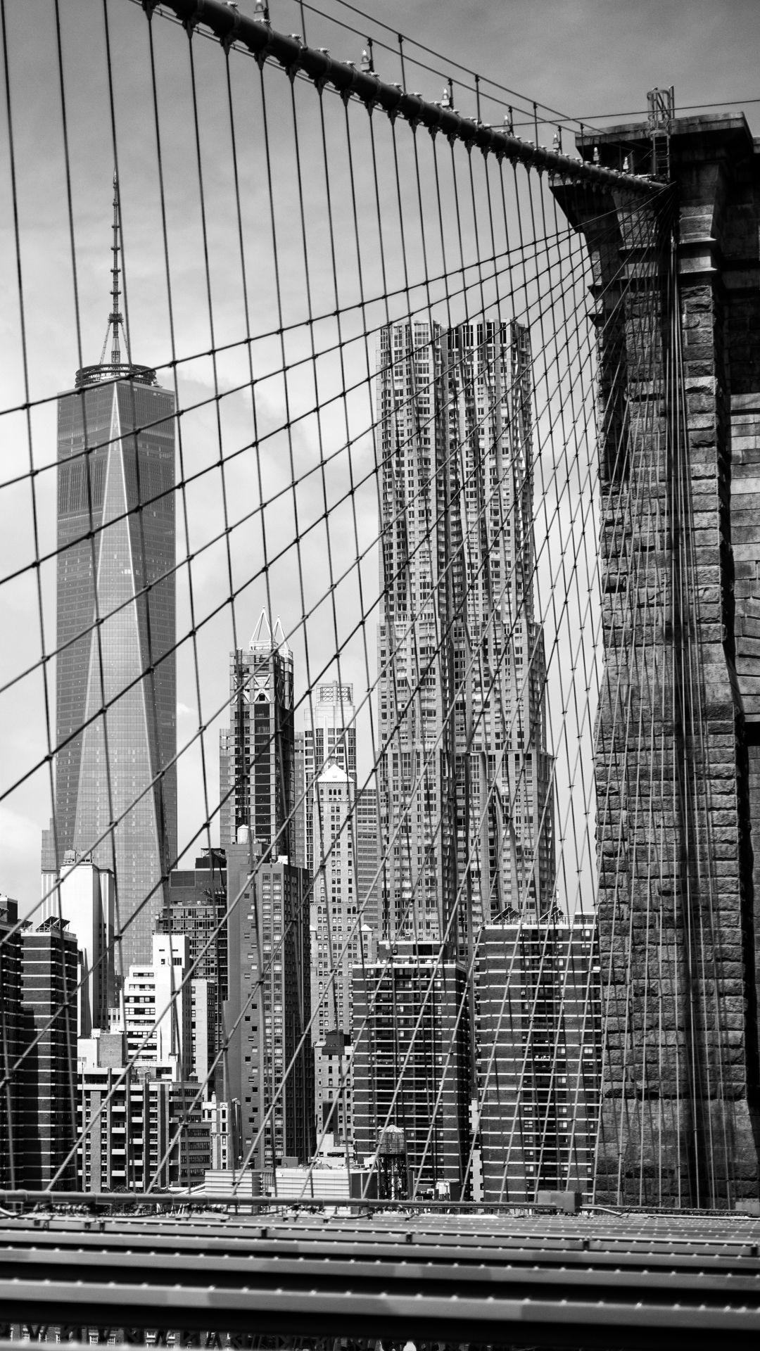 1080x1920 Man Made Brooklyn Bridge (1080x1920) Wallpaper