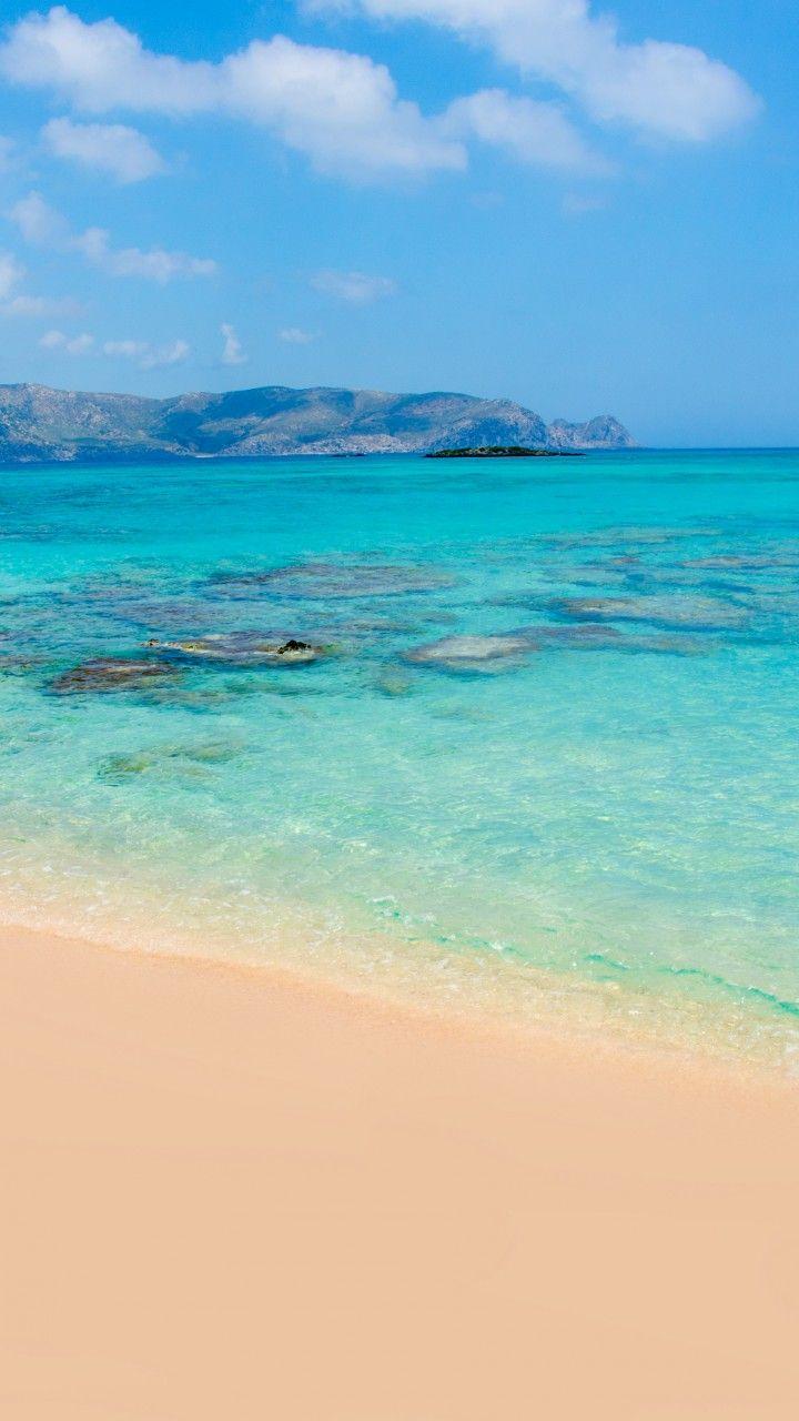 720x1280 Wallpaper Beach, 5k, 4k wallpaper, sea, shore, sand, sea, waves, Nature