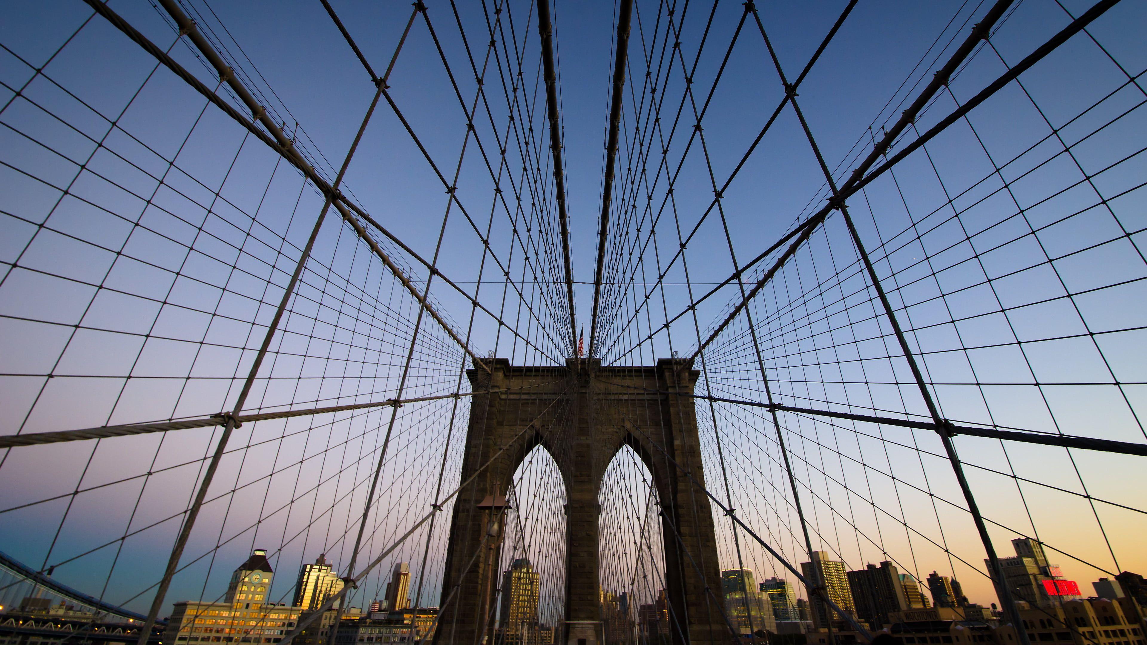 3840x2160 Brooklyn Bridge HD wallpaper