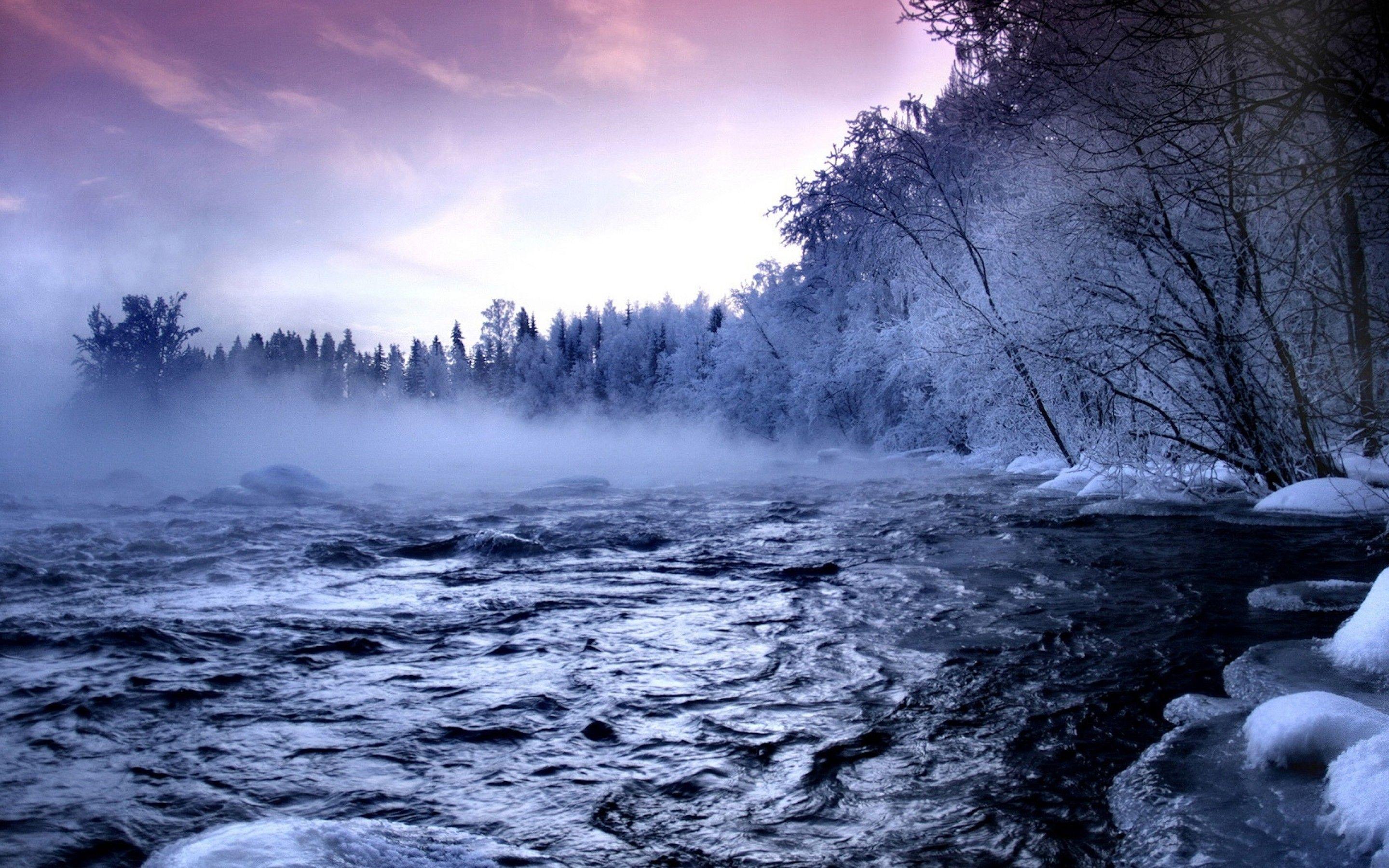 2880x1800 Beautiful Winter Landscape wallpaperx1800
