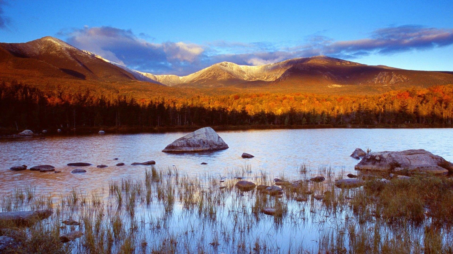 1920x1080 Lovely, Colored, Lakes, free, sunrise, Maine, Sandy, Mac Wallpaper, Ponds, Desktop Image, Display