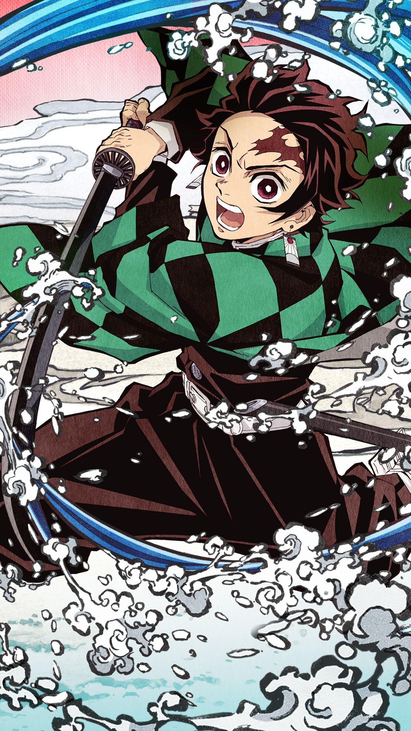 1440x2560 Demon Slayer HD Wallpaper For Phone