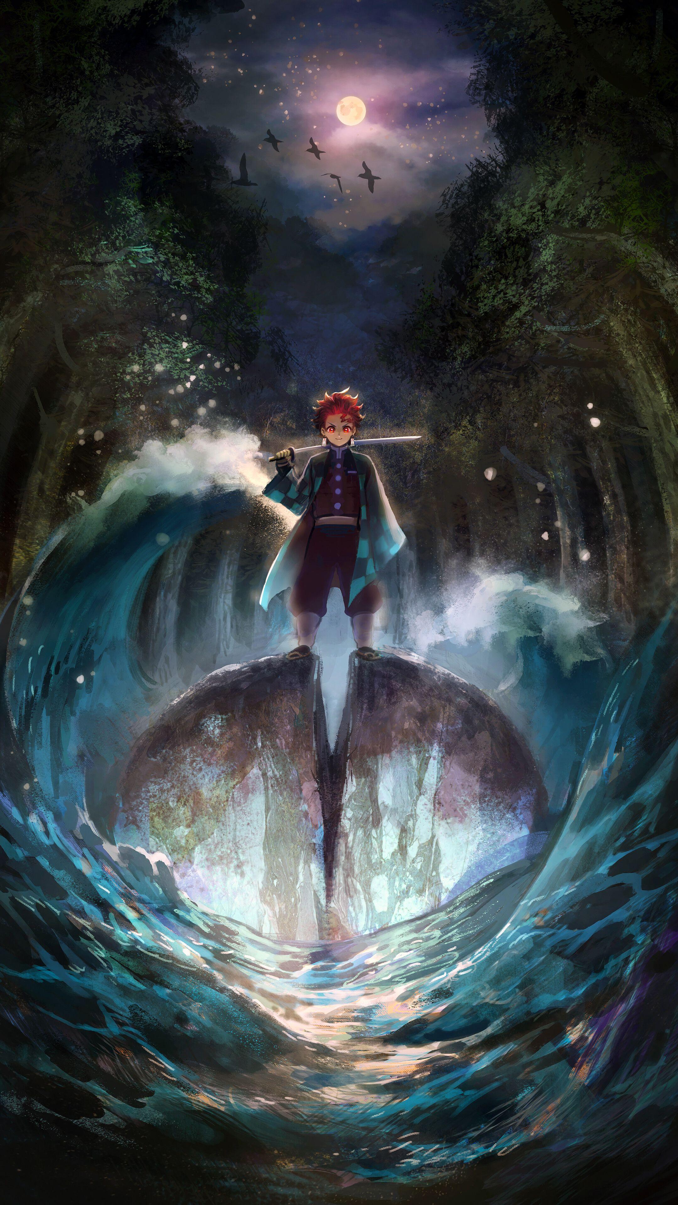 2160x3840 Tanjiro, Kimetsu no Yaiba, 4K iPhone 6s, 6 HD Wallpaper, Image, Background, Photo and Picture. Mocah.org HD Wallpaper