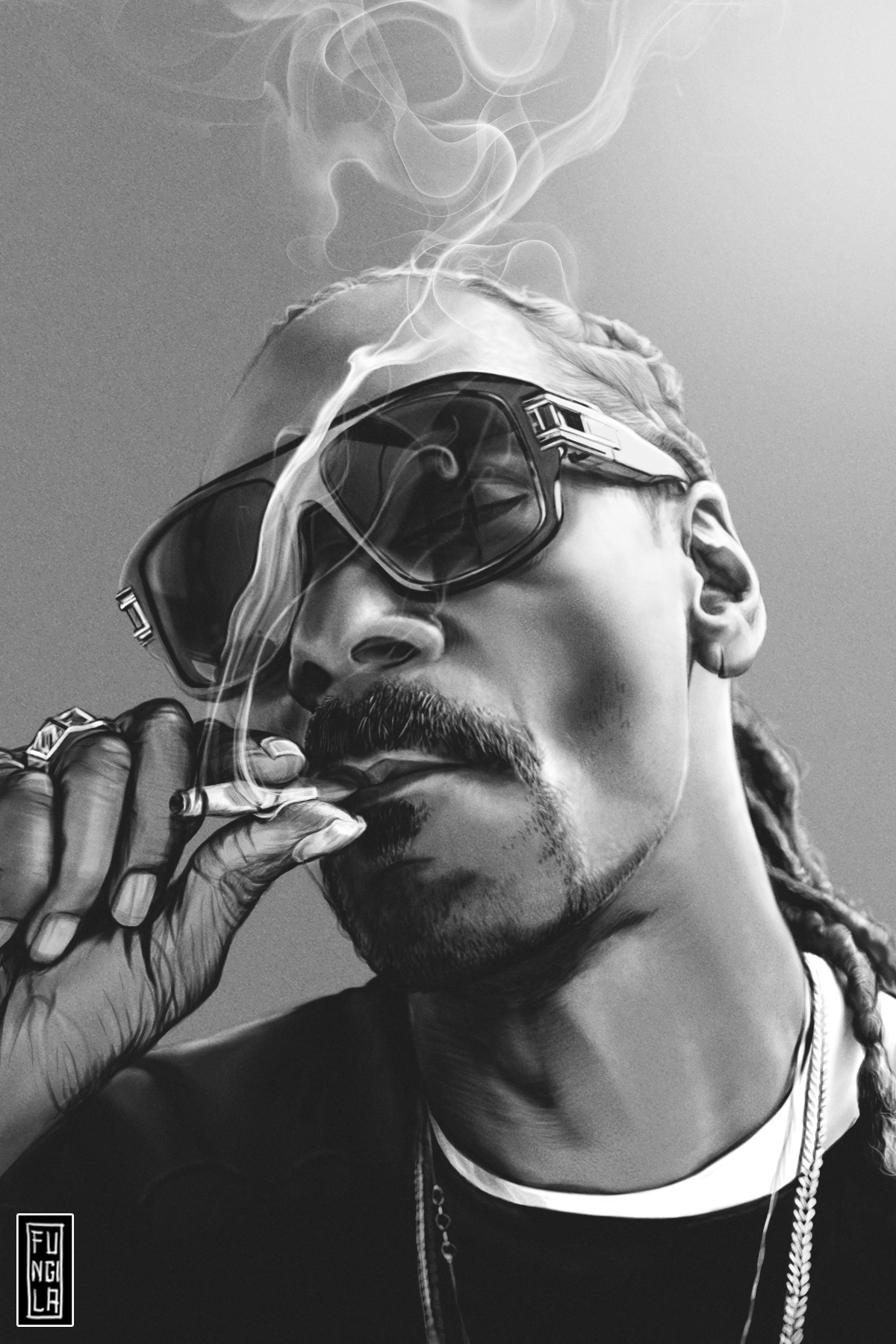 Download Snoop Dogg Is Wearing Sunglasses Wallpaper  Wallpaperscom