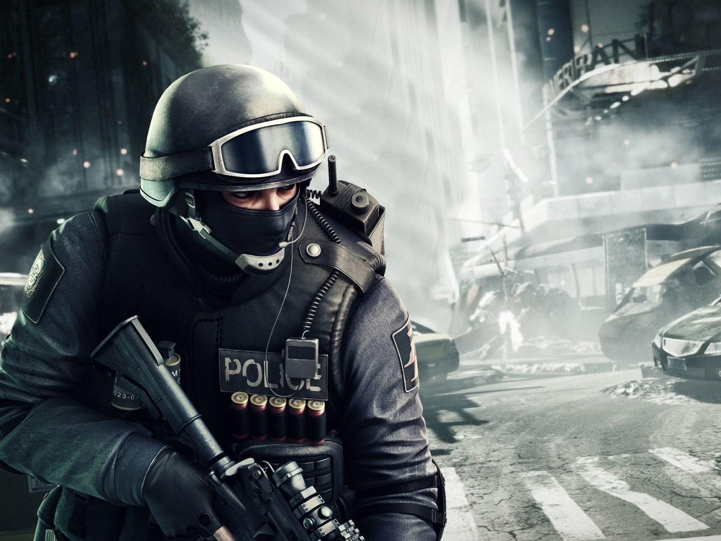 1440x1080 Point Blank SWAT Game HD desktop wallpaper : Widescreen : High Definition