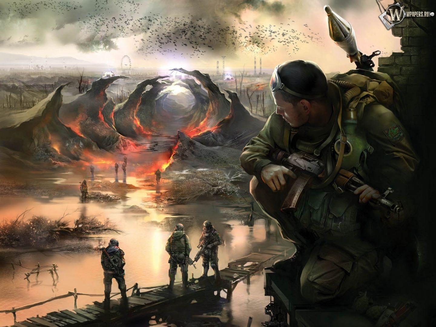 1440x1080 Stalker Clear Sky Game Wallpaper