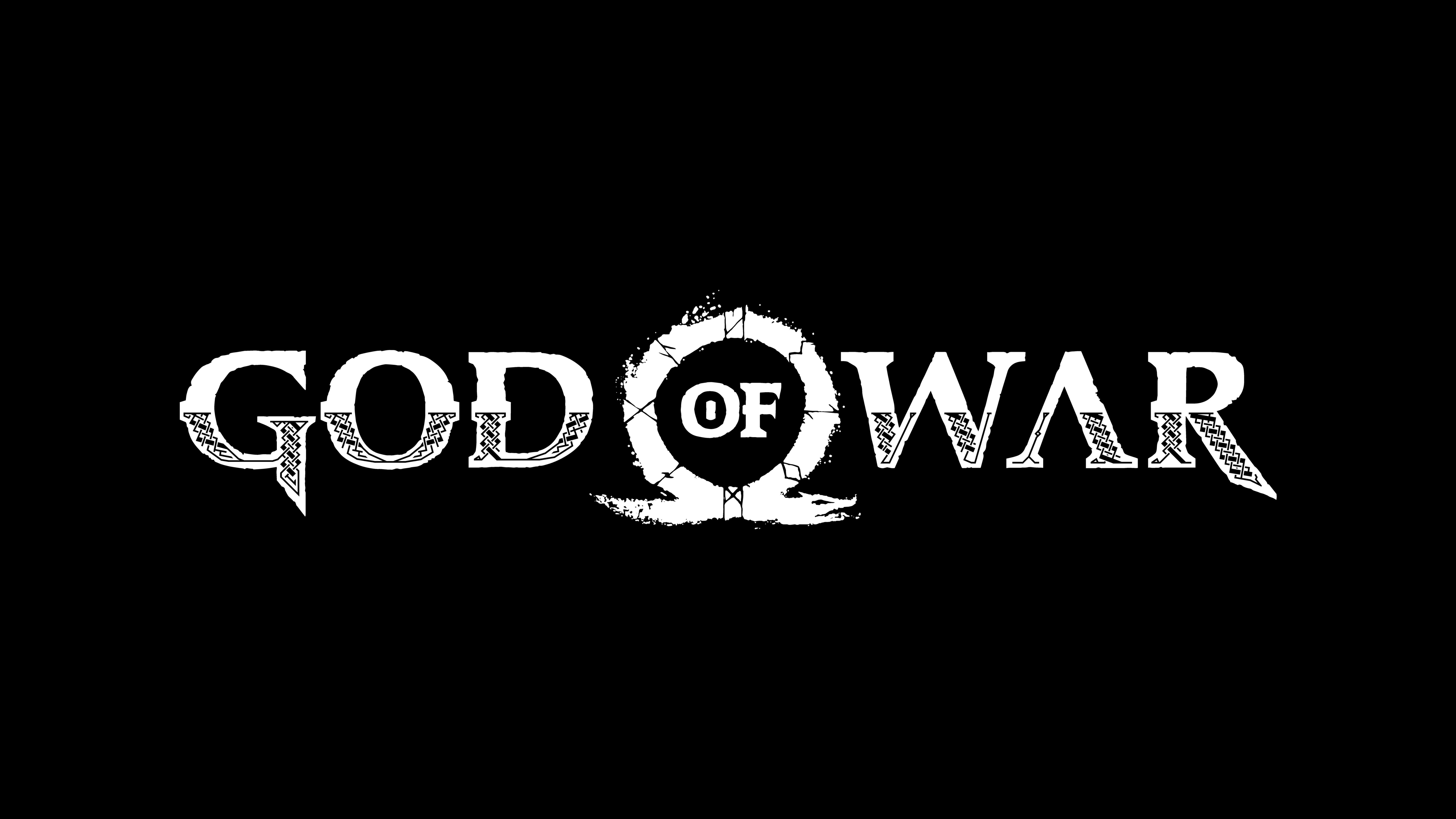 7680x4320 God Of War 2018 Logo 4k, HD Games, 4k Wallpaper, Image, Background, Photo and Picture
