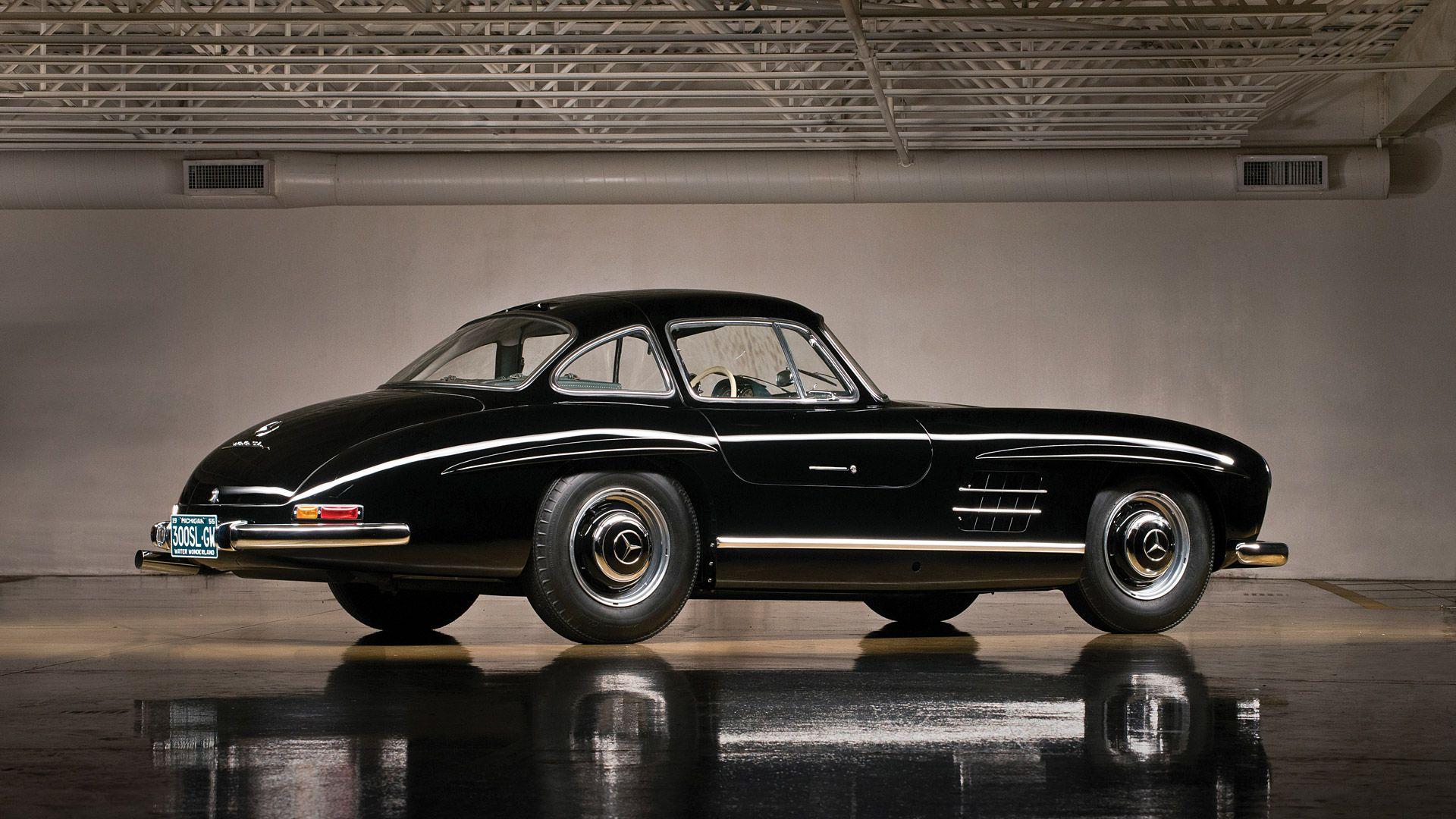 1920x1080 Mercedes Benz 300 SL Gullwing Wallpaper, Specs & Videos