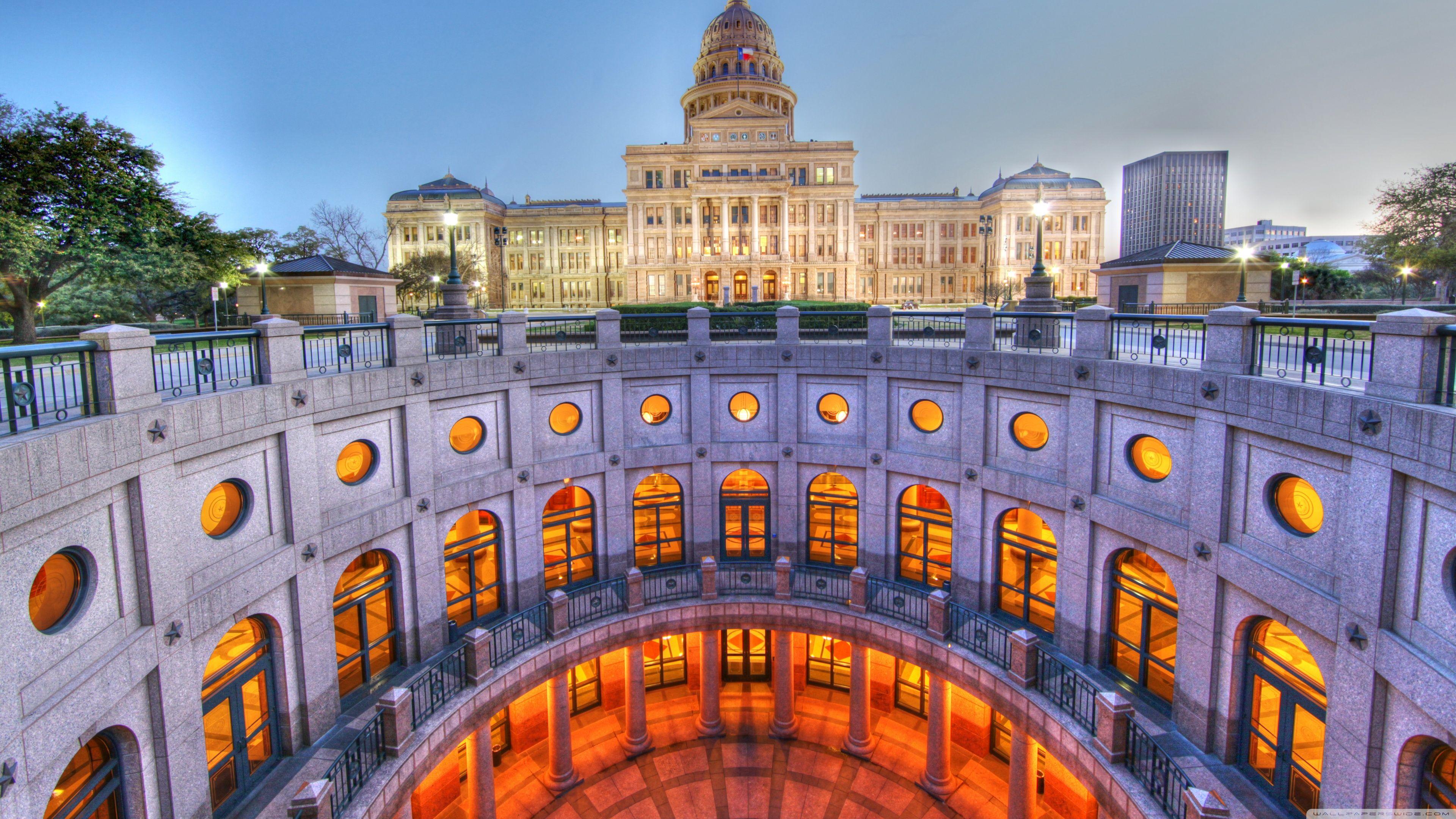 3840x2160 Texas State Capitol HDR Ultra HD Desktop Background Wallpaper for 4K UHD TV : Widescreen & UltraWide Desktop & Laptop : Tablet