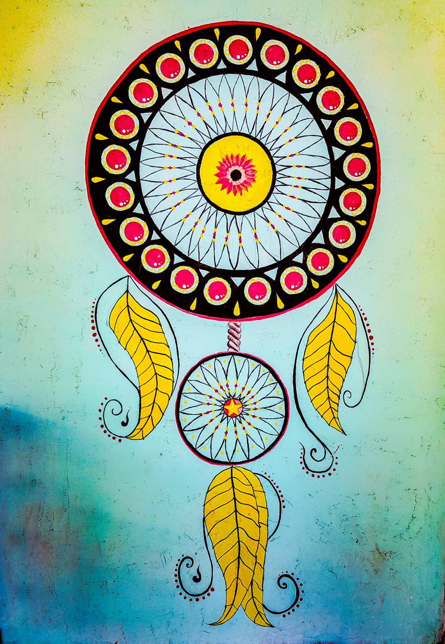 886x1280 Dreamcatcher iphone wallpaper