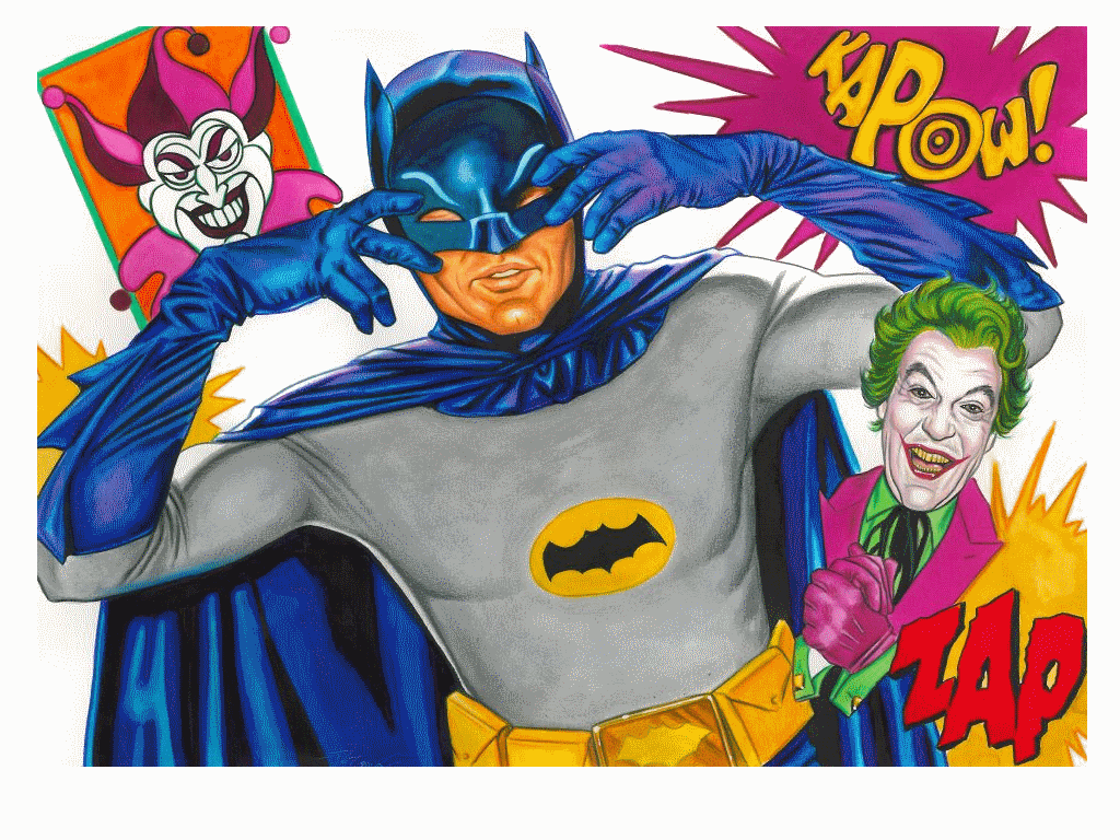 1024x768 Batman 1966 Wallpaper