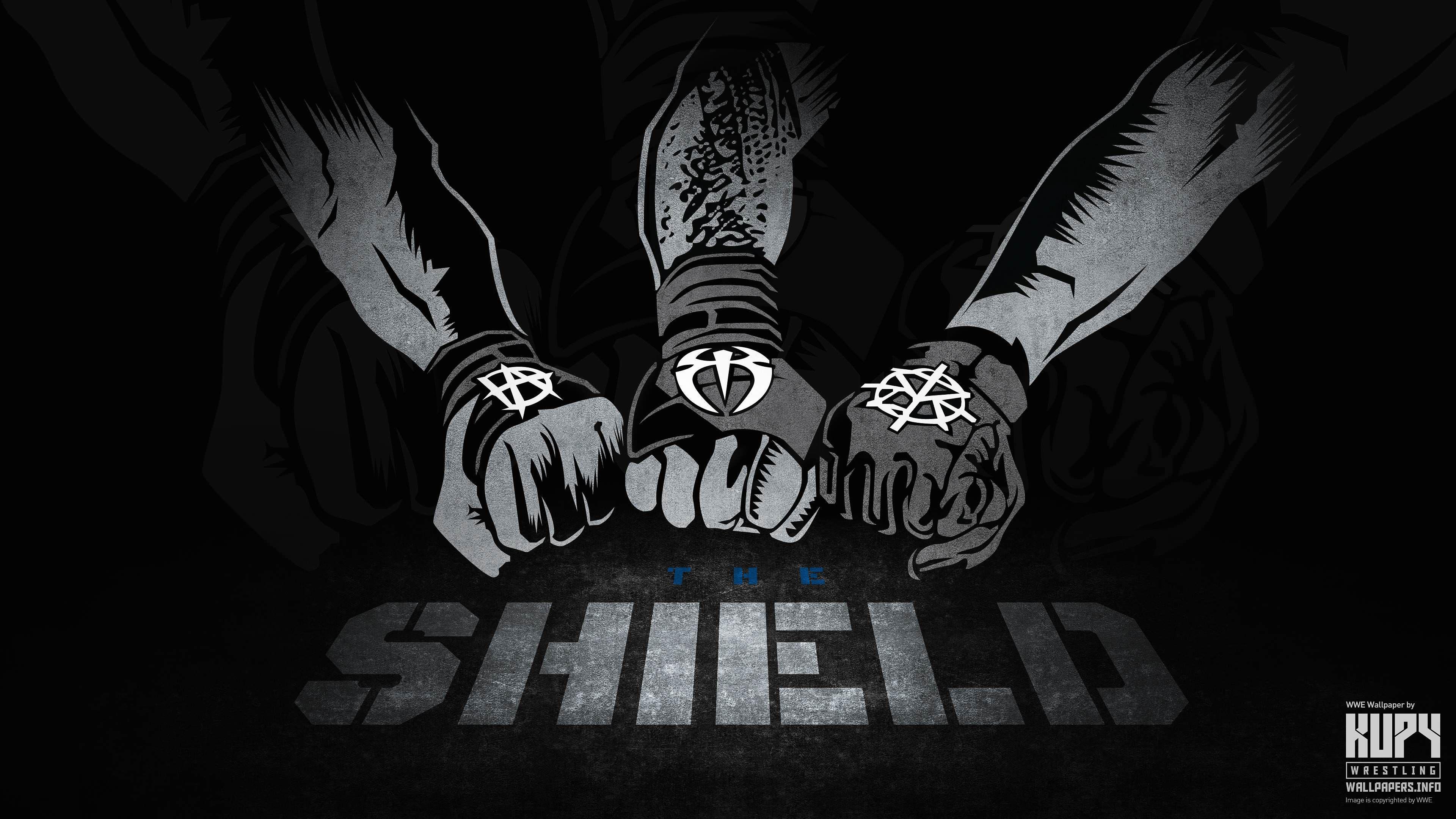 3840x2160 WWE Logo Wallpaper