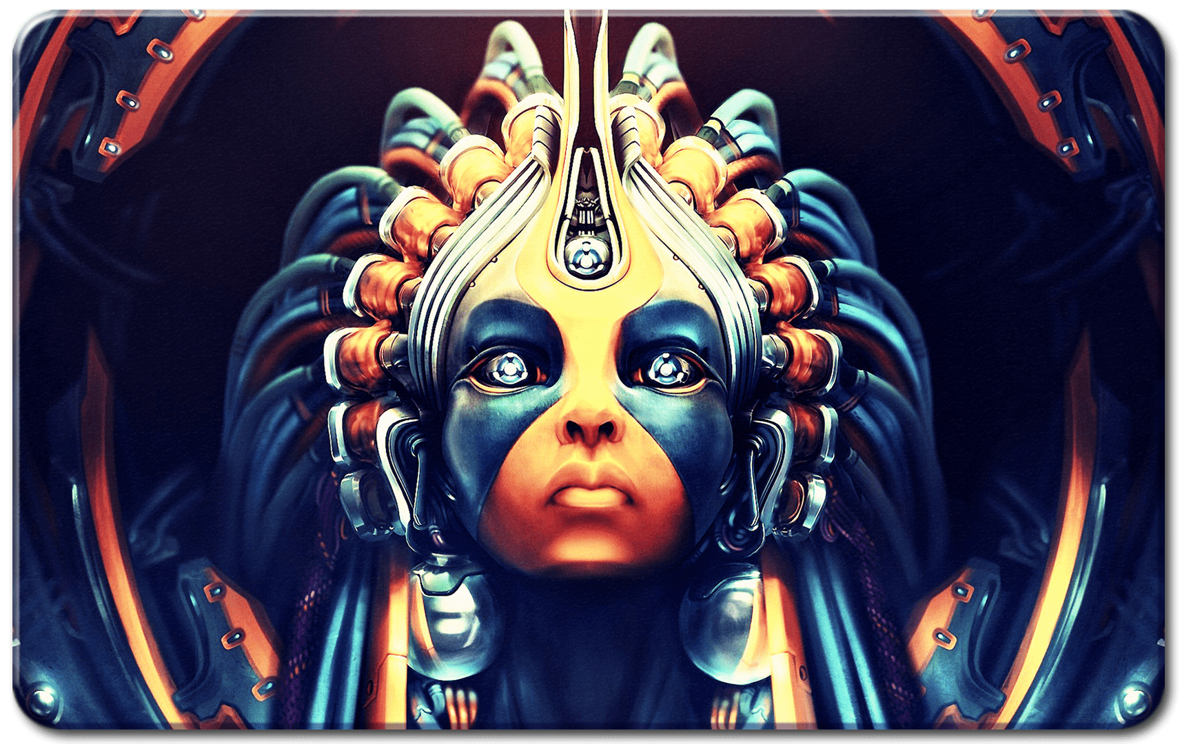 1728x1080 #Photoshop, #digital art, #robot wallpaper. Mocah.org HD Wallpaper