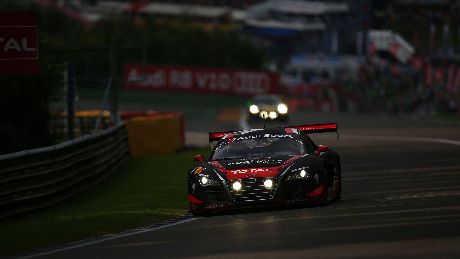 1920x1080 Audi Sport Night Race Wallpaper. HD Car Wallpaper