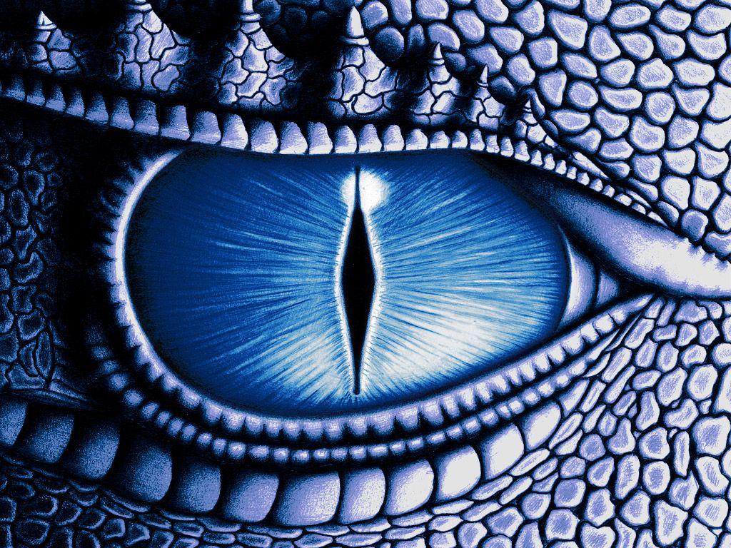 1024x768 Dragon Eye Wallpaper