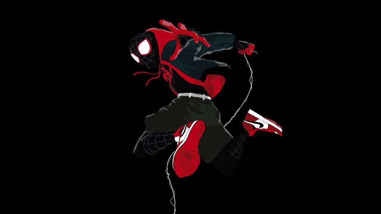 1280x720 Wallpaper Miles Morales, Spider Man: Into The Spider Verse, 4K, 8K, Movies,. Wallpaper For IPhone, Android, Mobile And Desktop