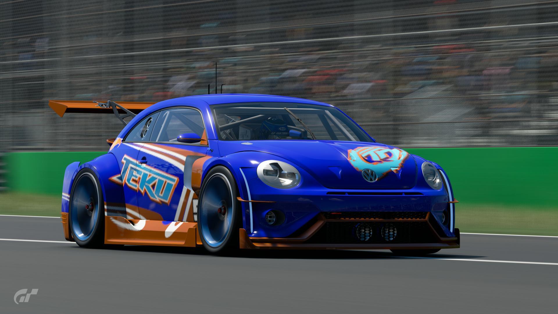 1920x1080 A Hot Wheels Acceleracers inspired livery I made, this time it's the Teku team for the GT3 Beetle