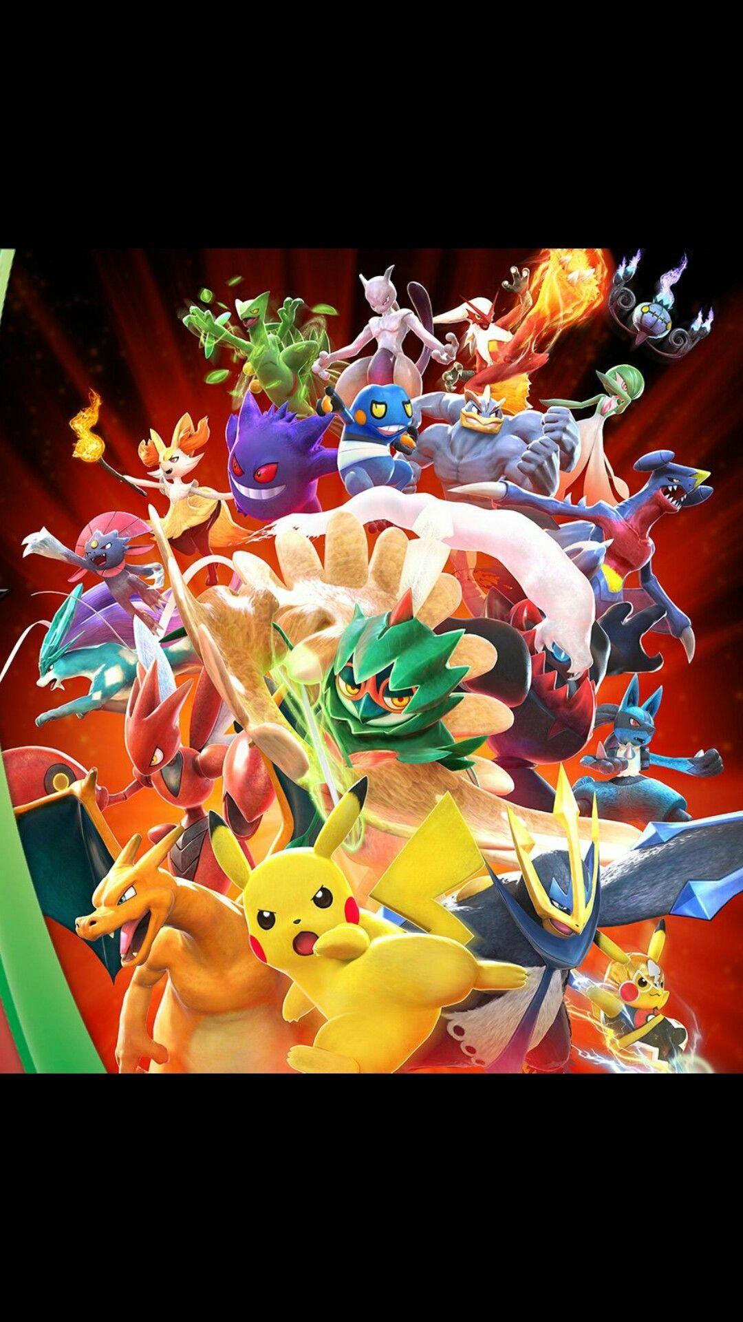 1080x1920 Pokken Tournament DX All characters wallpaper. Immagini pokemon, Pokemon, Immagini