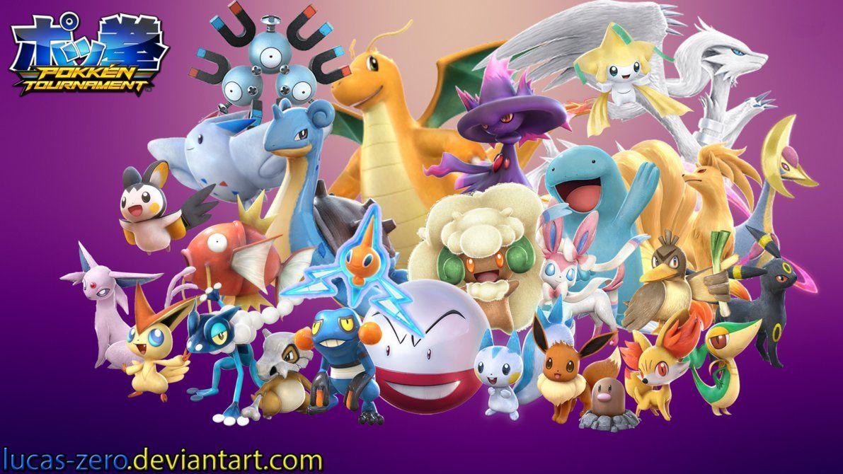 1191x670 Pokken Tournament Support Wallpaper By Lucas Zero. Pokkén Tournament, Pokemon, Supportive