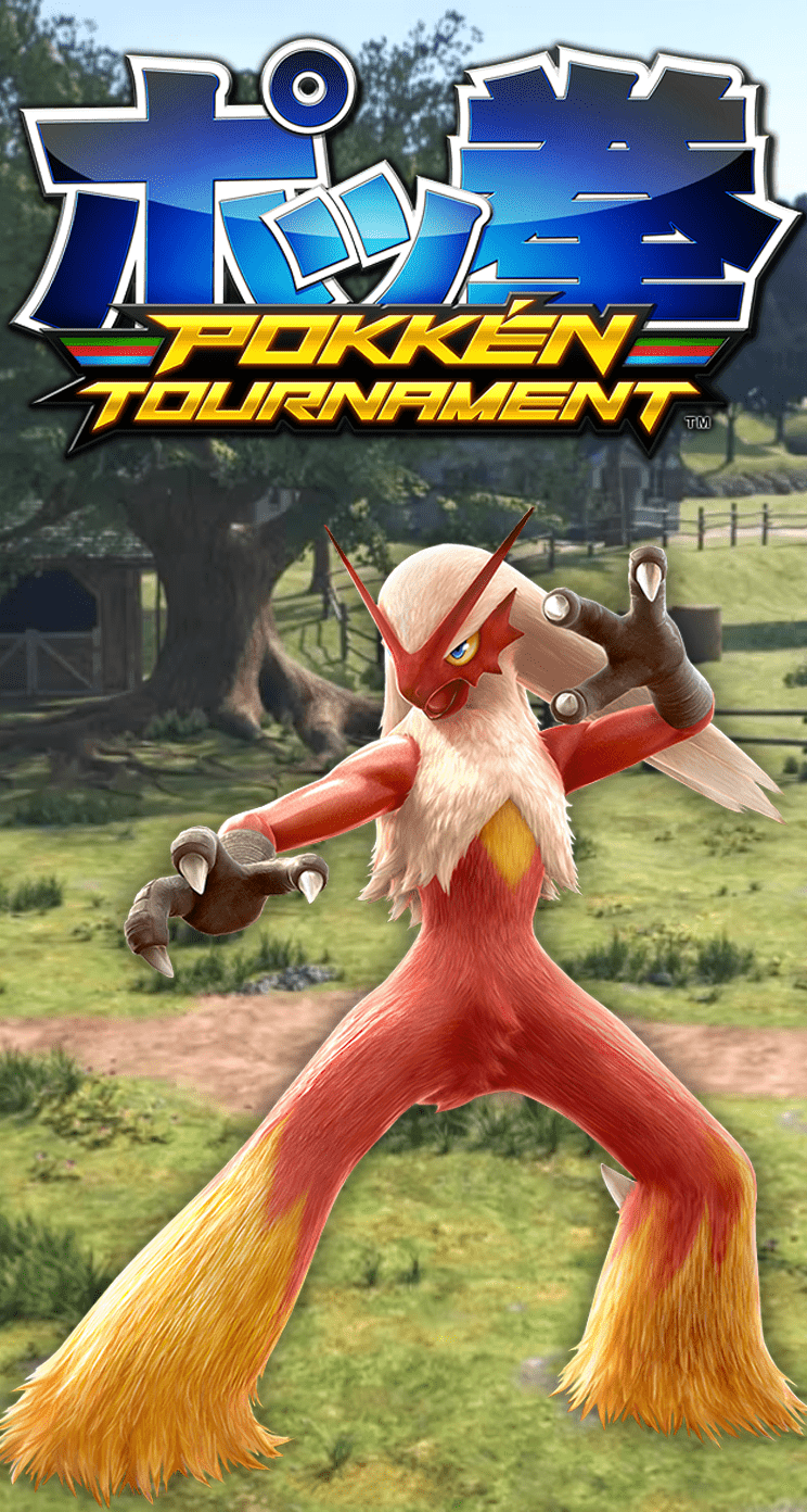 744x1392 Pokken Tournament Wallpaper