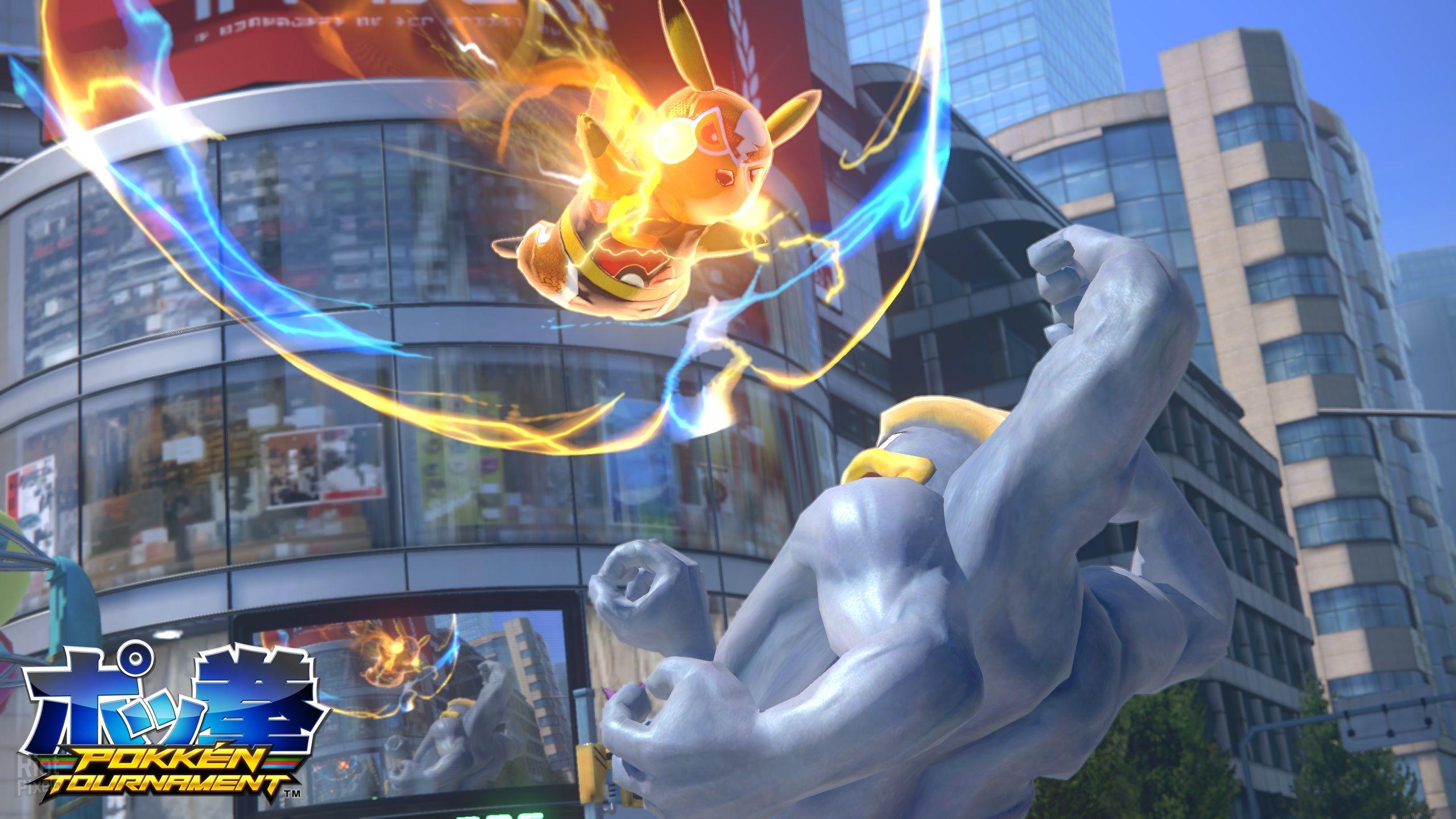 2560x1440 Pokkén Tournament screenshots at Riot Pixels, image