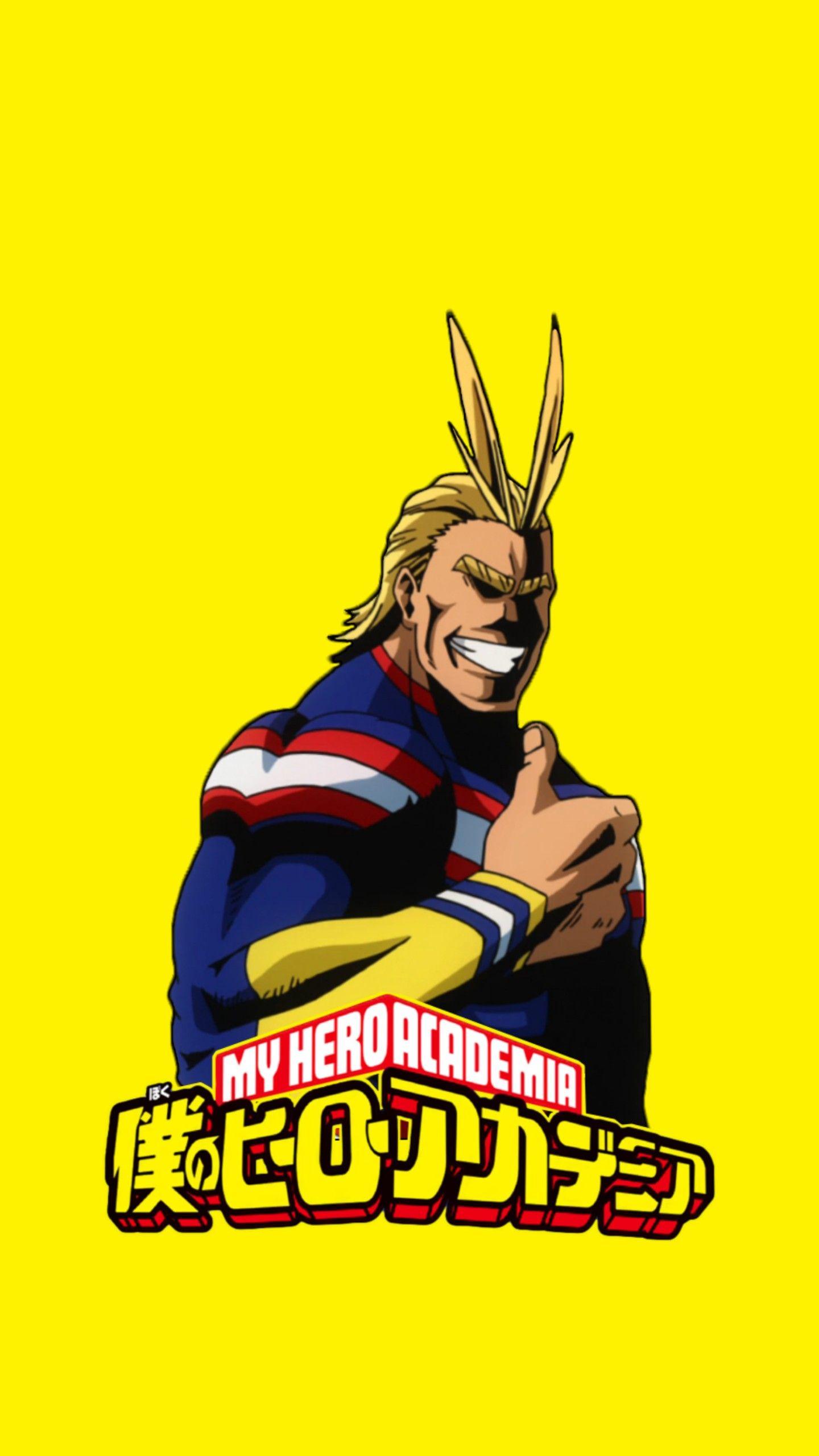 1440x2560 OC All Might mobile wallpaper