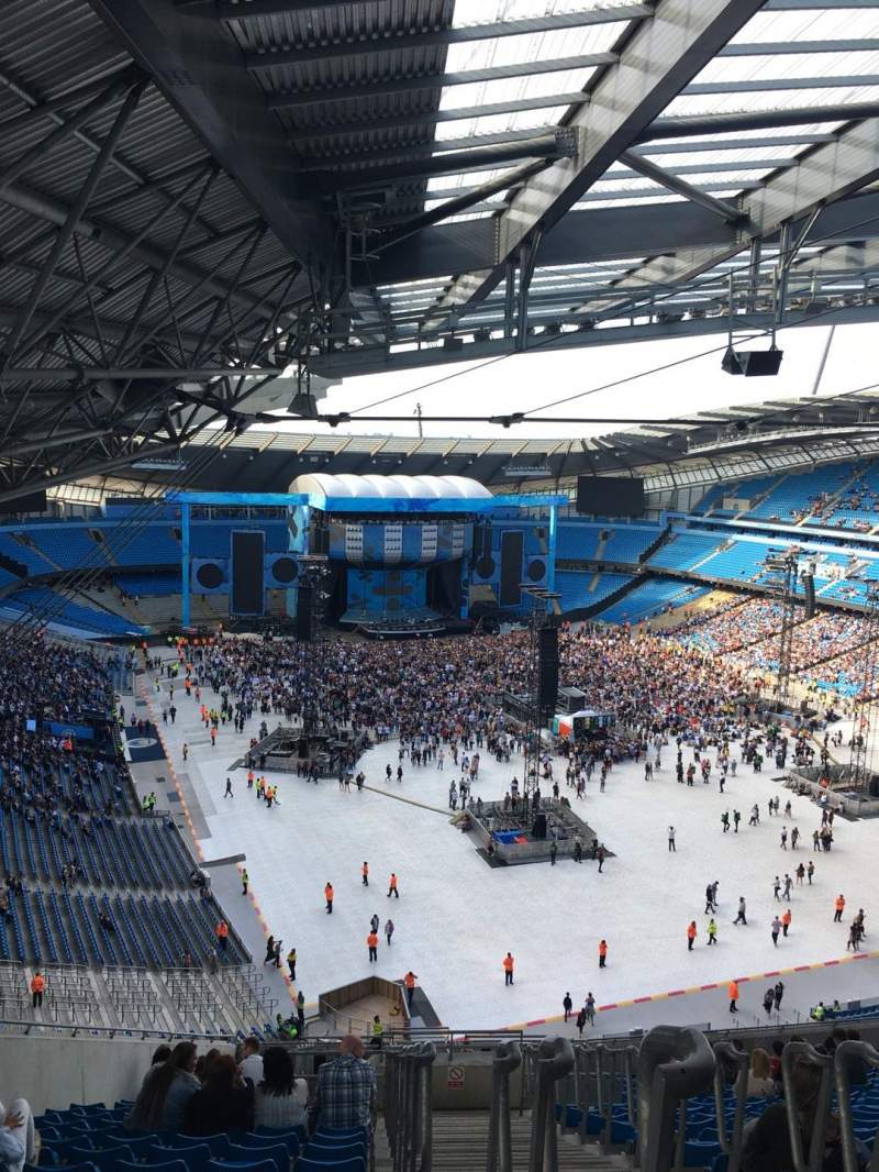 800x1066 Etihad Stadium (Manchester), section row AA, seat 516 Sheeran tour: Divide Tour, shared