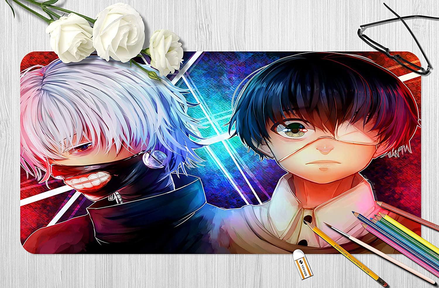 1500x986 3D Tokyo Ghoul 798 Japan Anime Game Non Slip Office Desk Mouse Mat Game AJ WALLPAPER US Angelia (W80cmxH40cm(21x16)): Amazon.ca: Office Products
