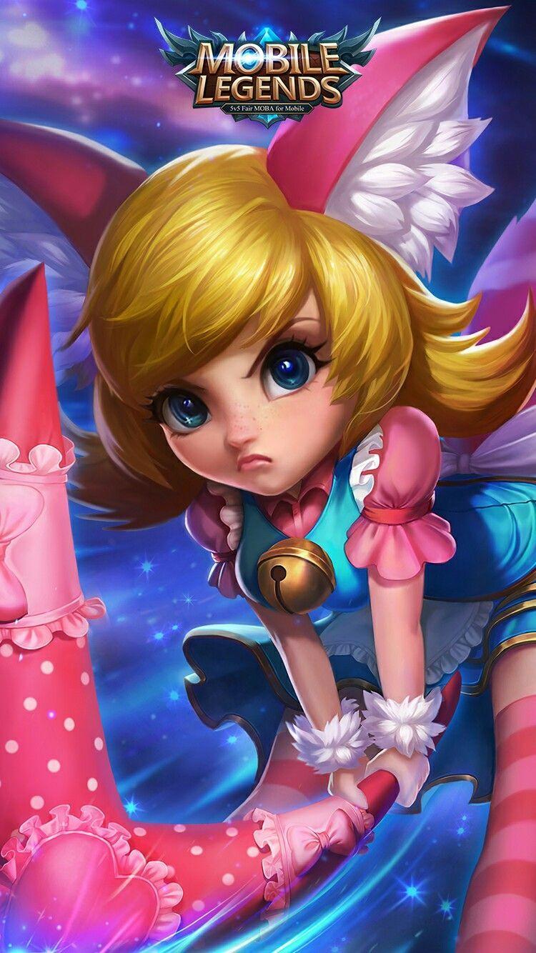 750x1334 Cute Nana Mobile Legends Wallpaper