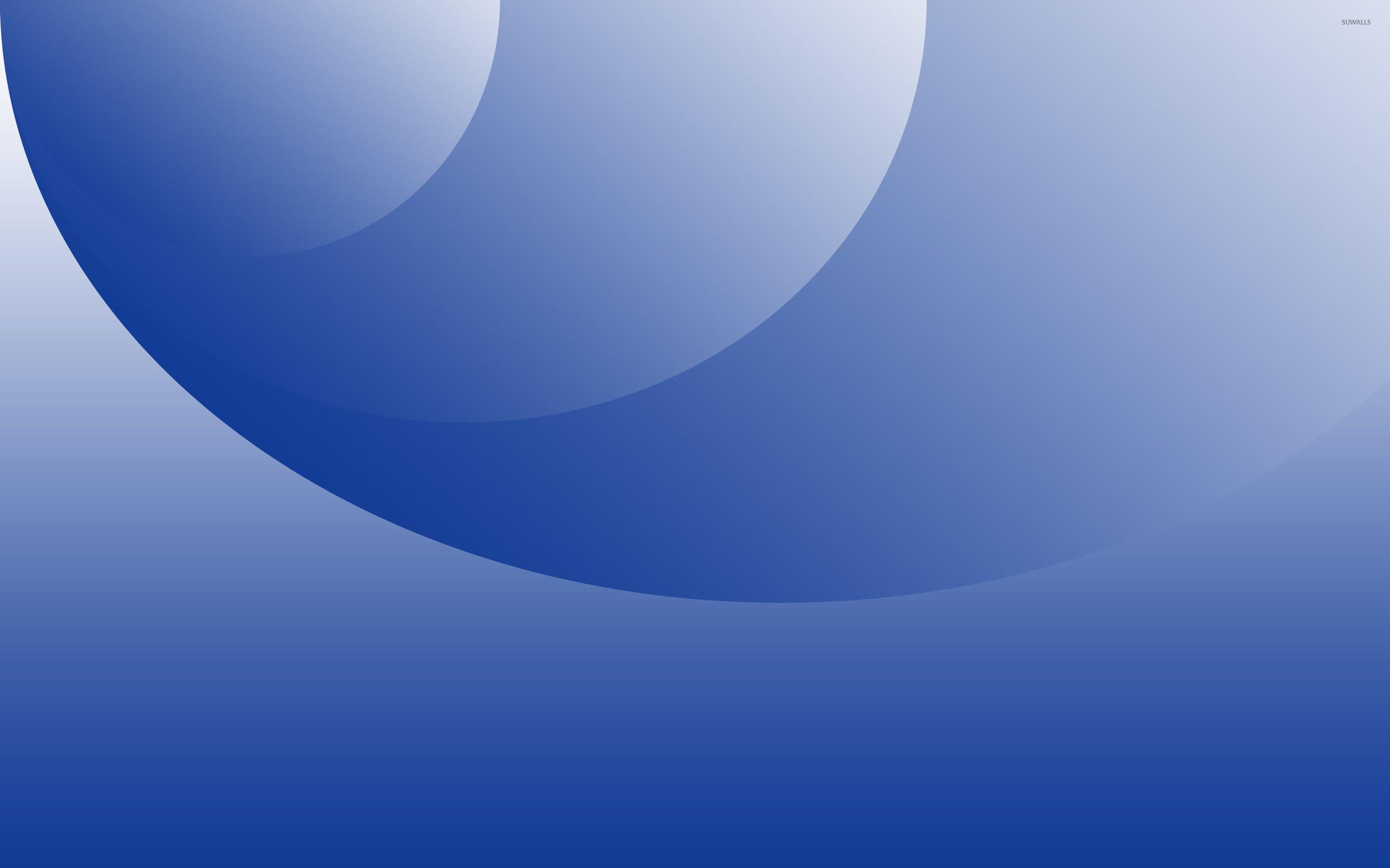 2880x1800 Blue circles and curves wallpaper wallpaper